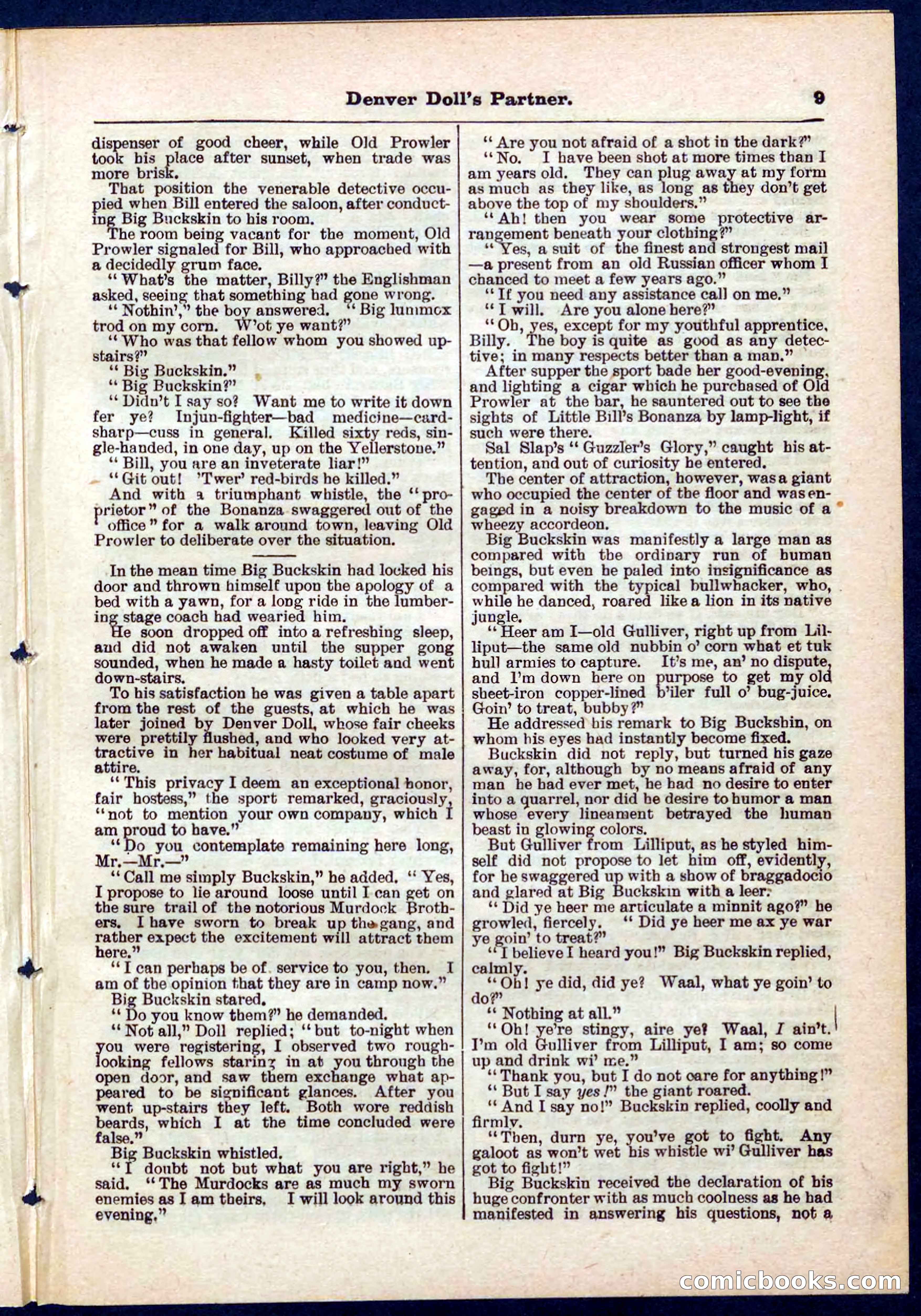 Beadle's Pocket Library No. 264 — page 9 of 32
