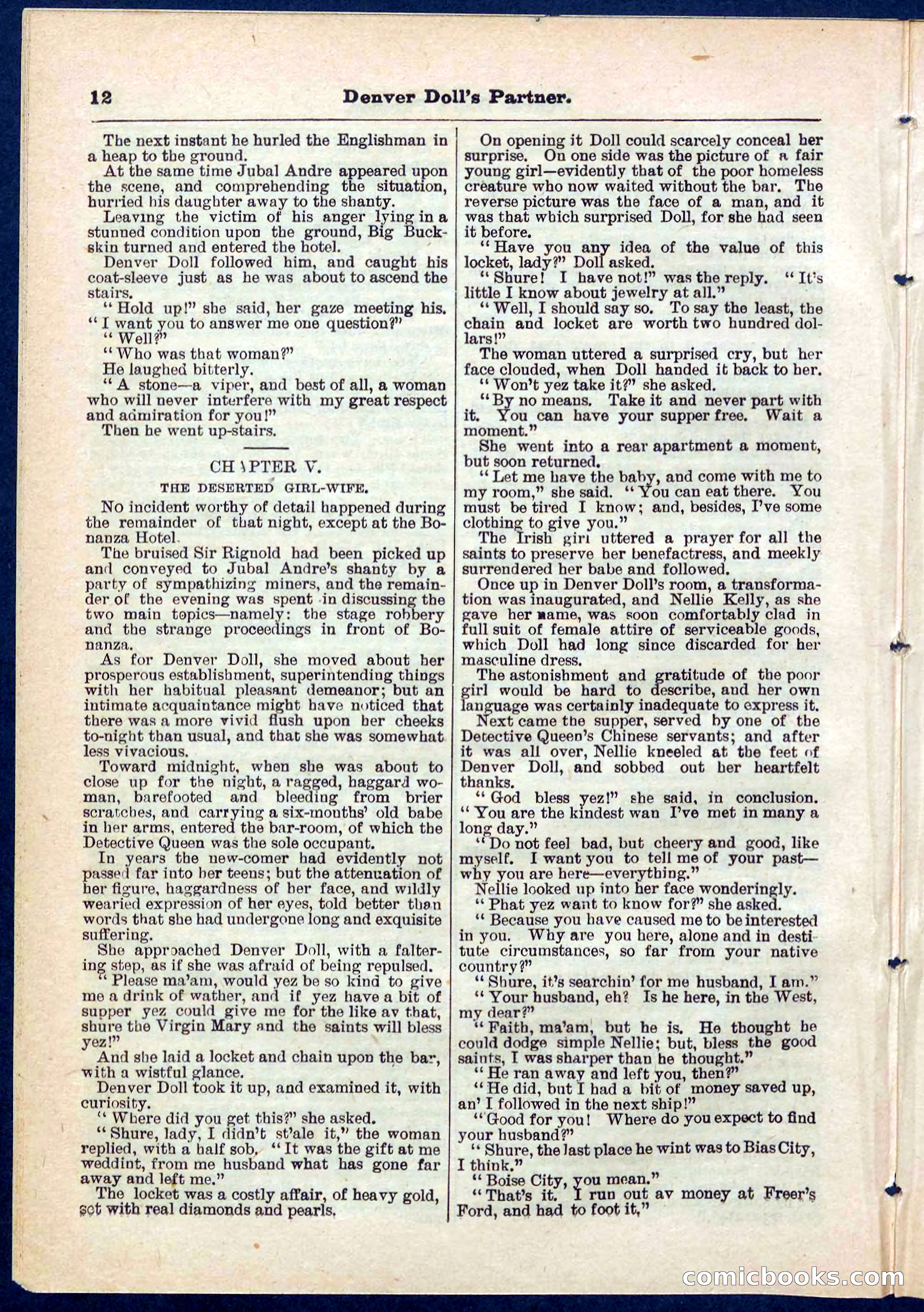 Beadle's Pocket Library No. 264 — page 12 of 32