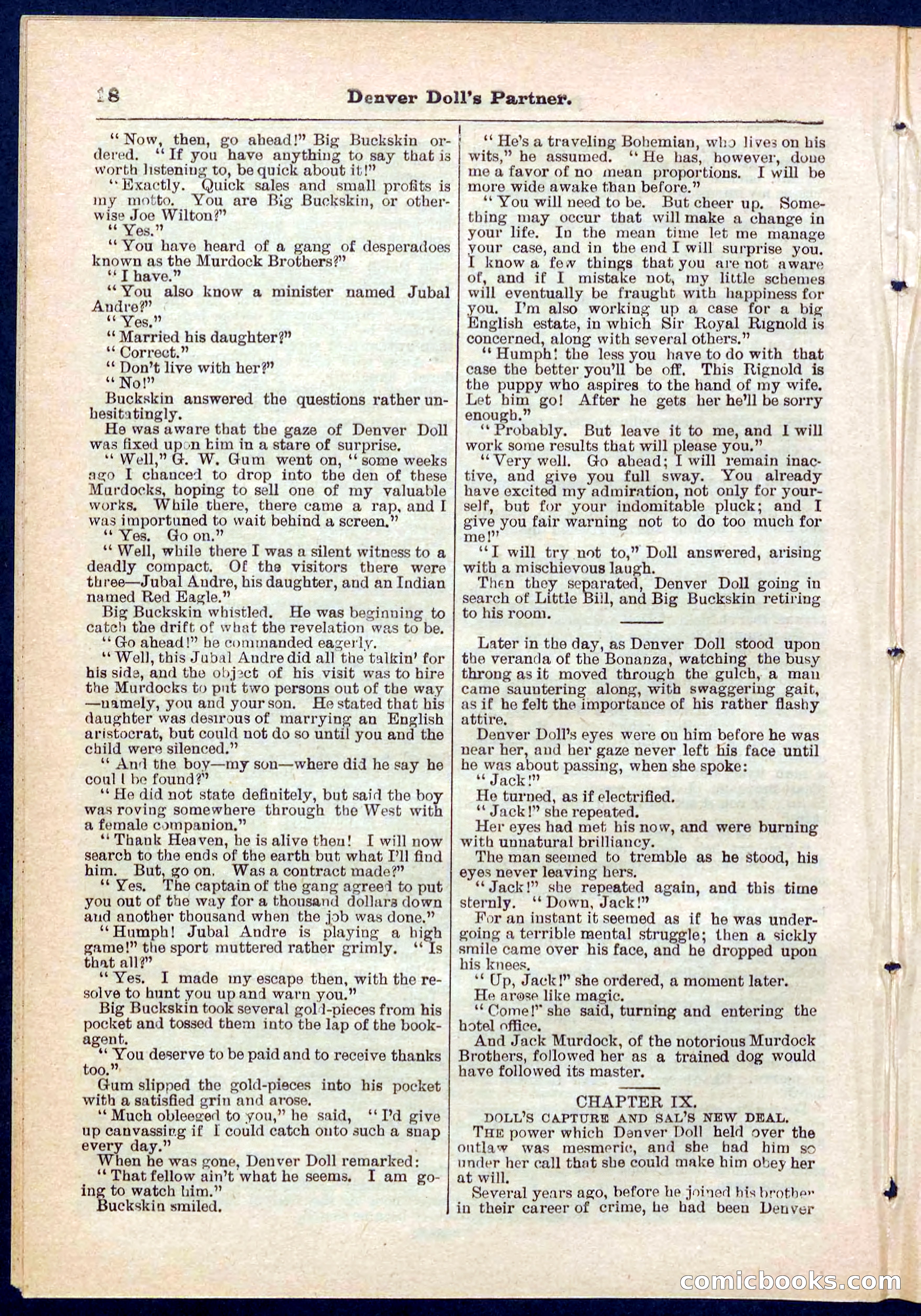 Beadle's Pocket Library No. 264 — page 18 of 32