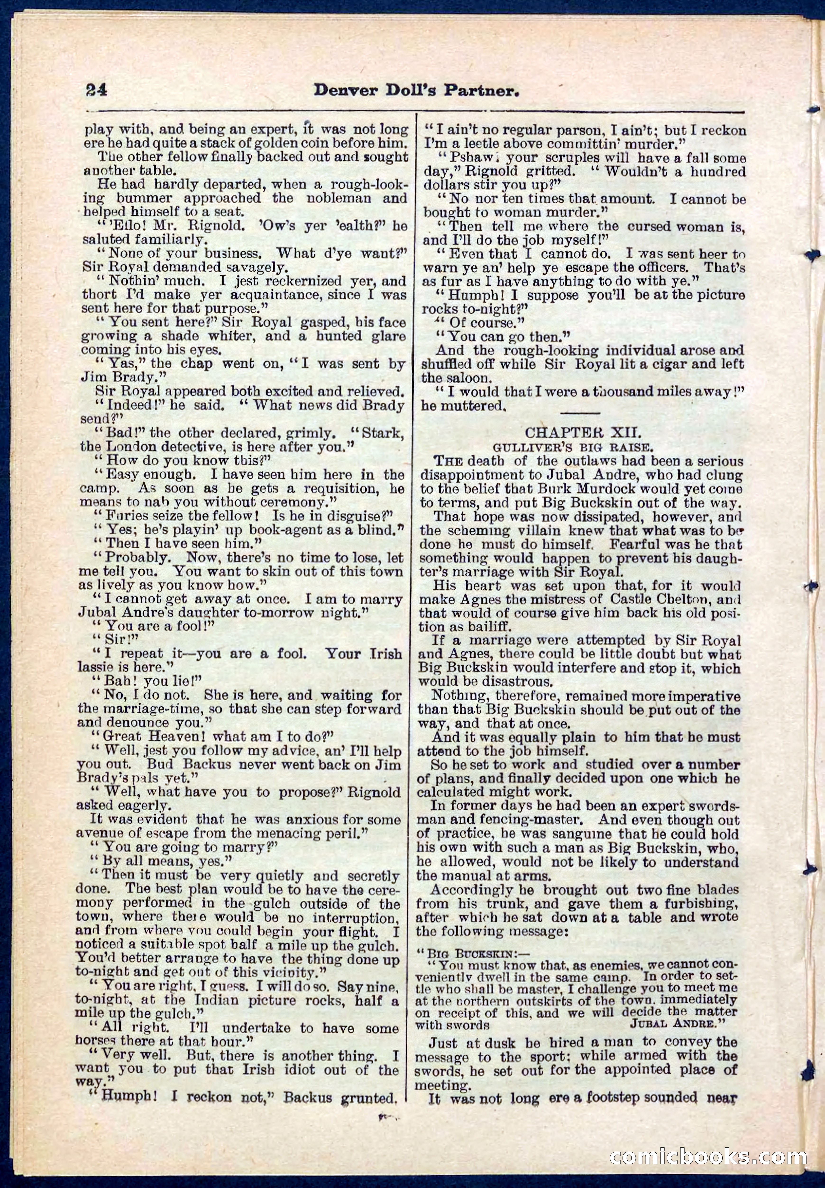 Beadle's Pocket Library No. 264 — page 24 of 32