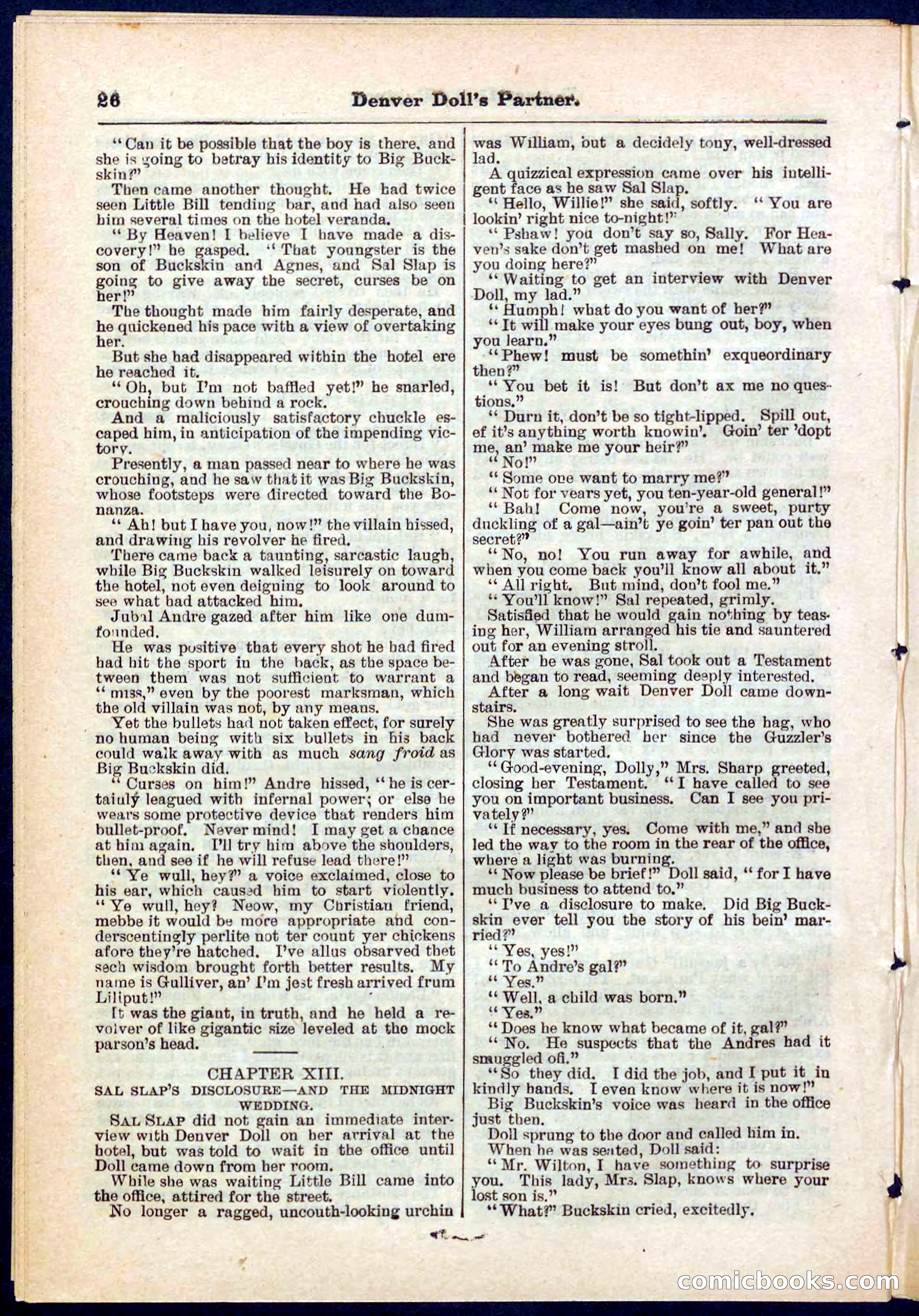 Beadle's Pocket Library No. 264 — page 26 of 32