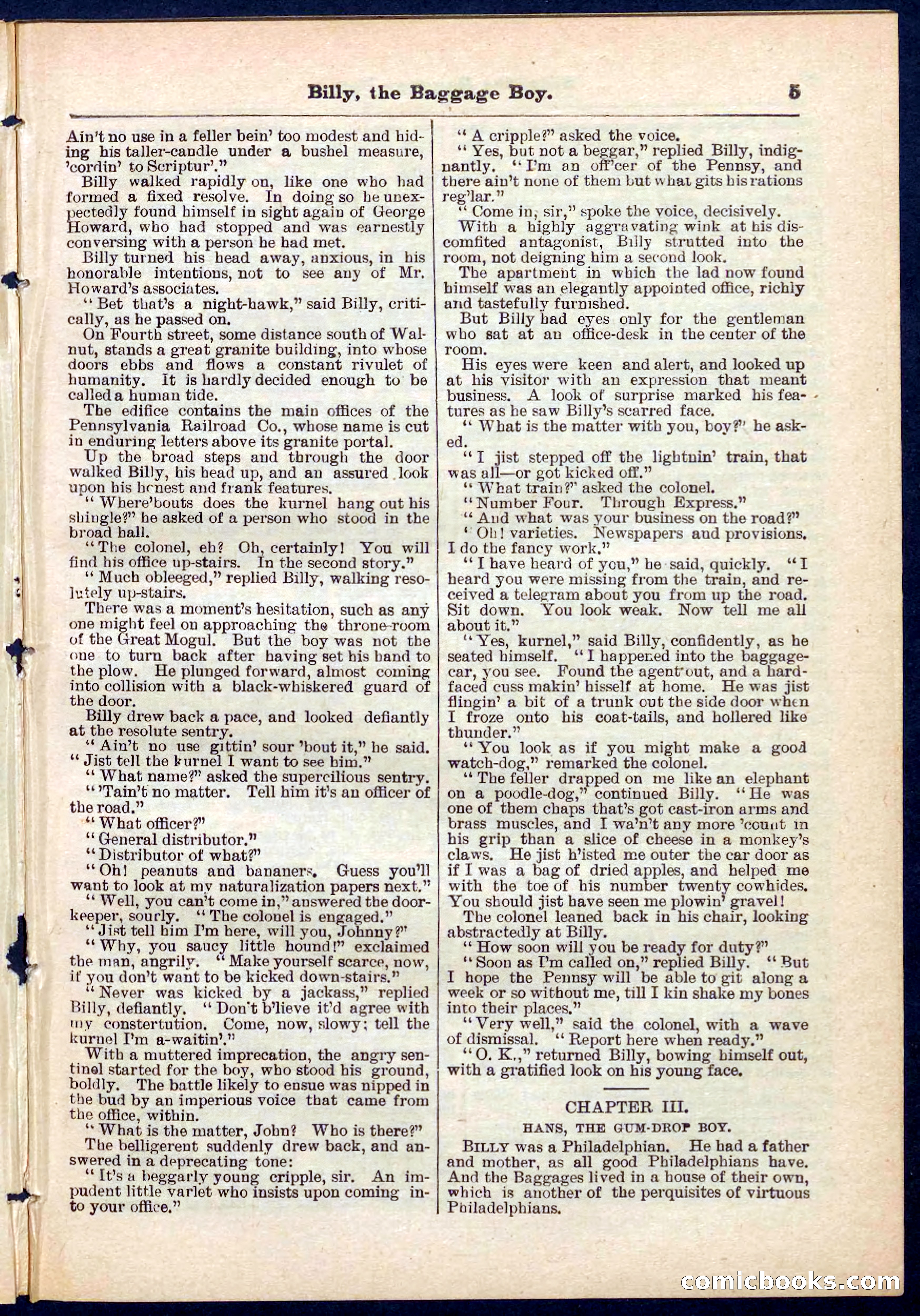 Beadle's Pocket Library No. 265 — page 5 of 48