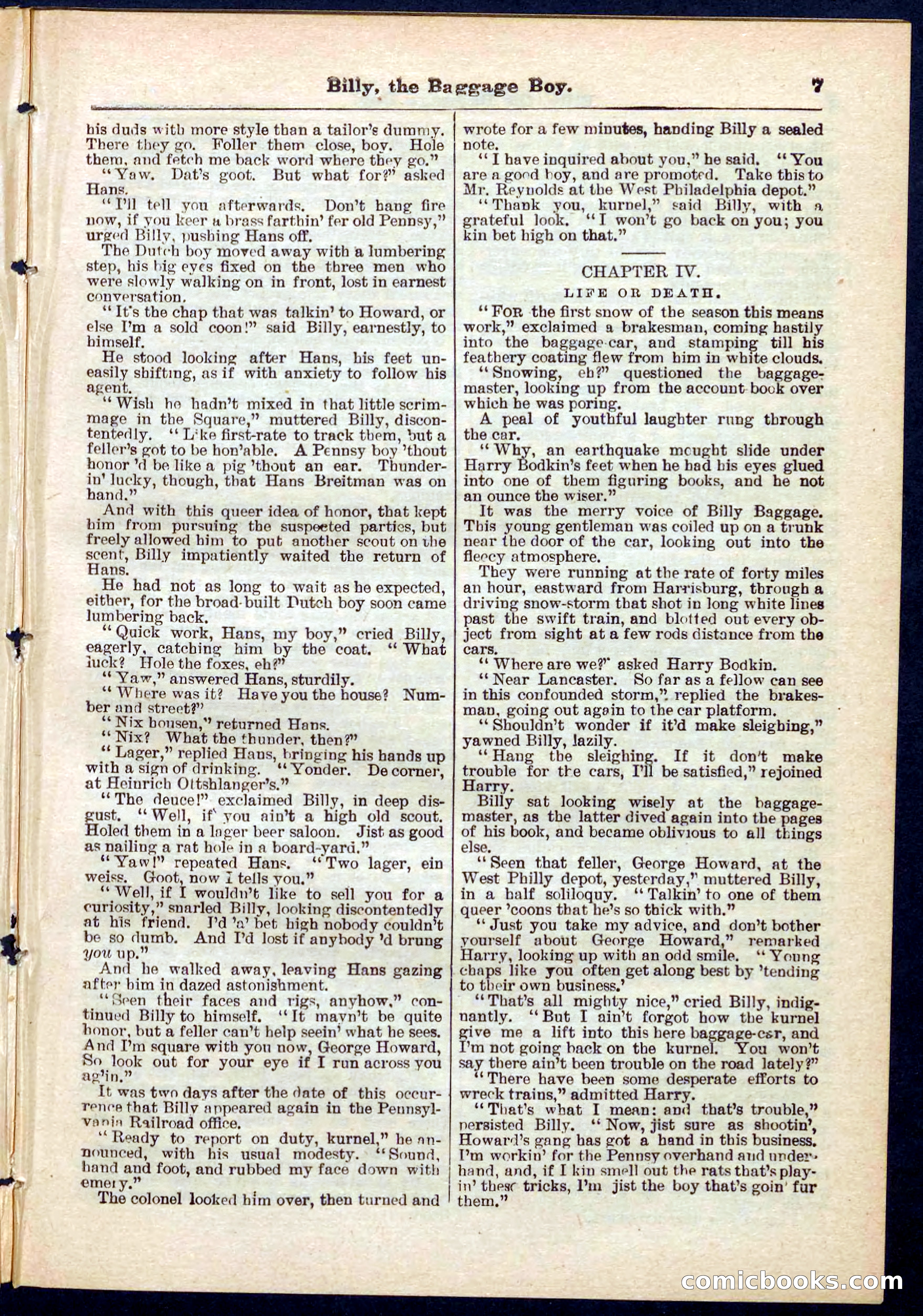 Beadle's Pocket Library No. 265 — page 7 of 48