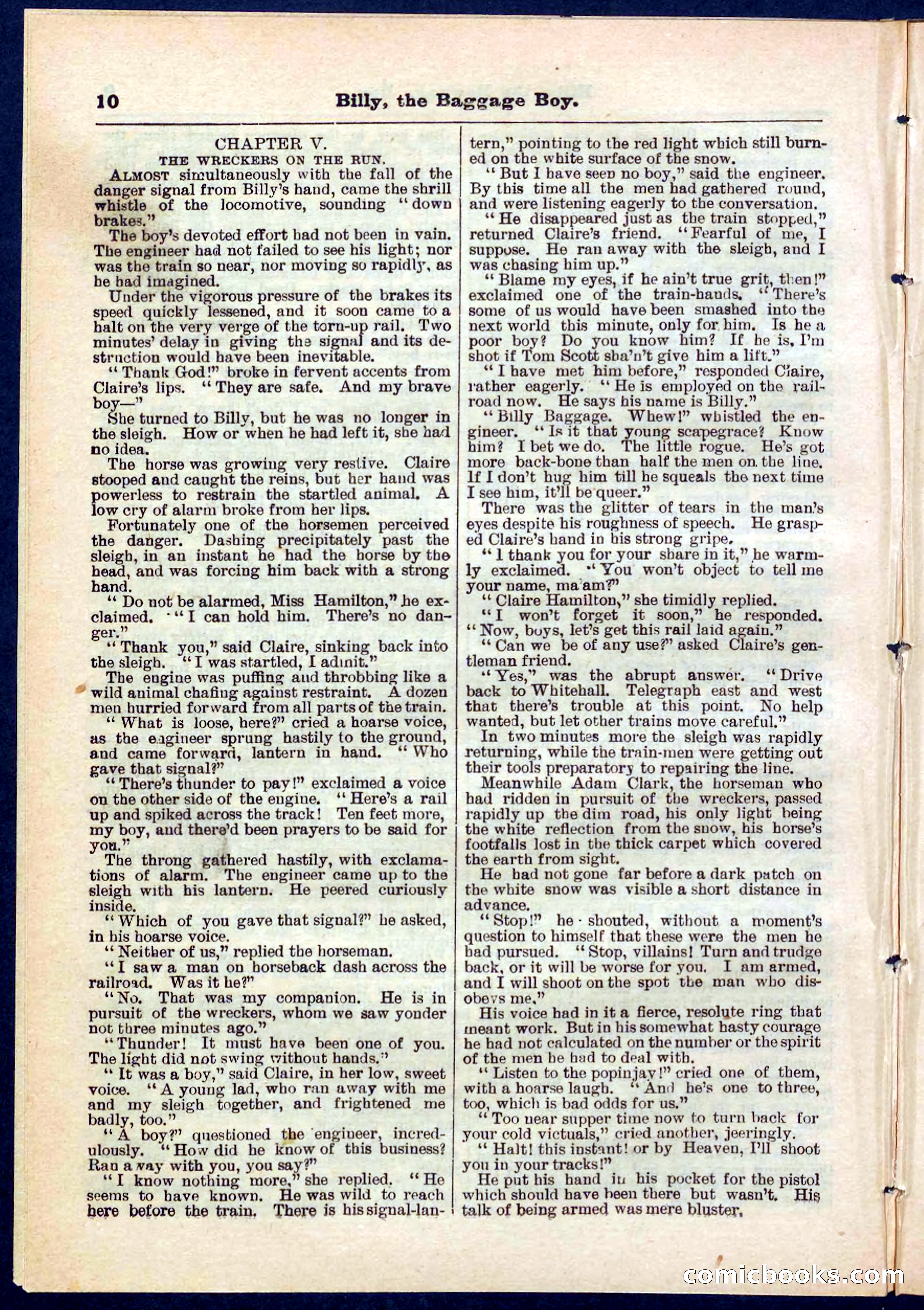 Beadle's Pocket Library No. 265 — page 10 of 48