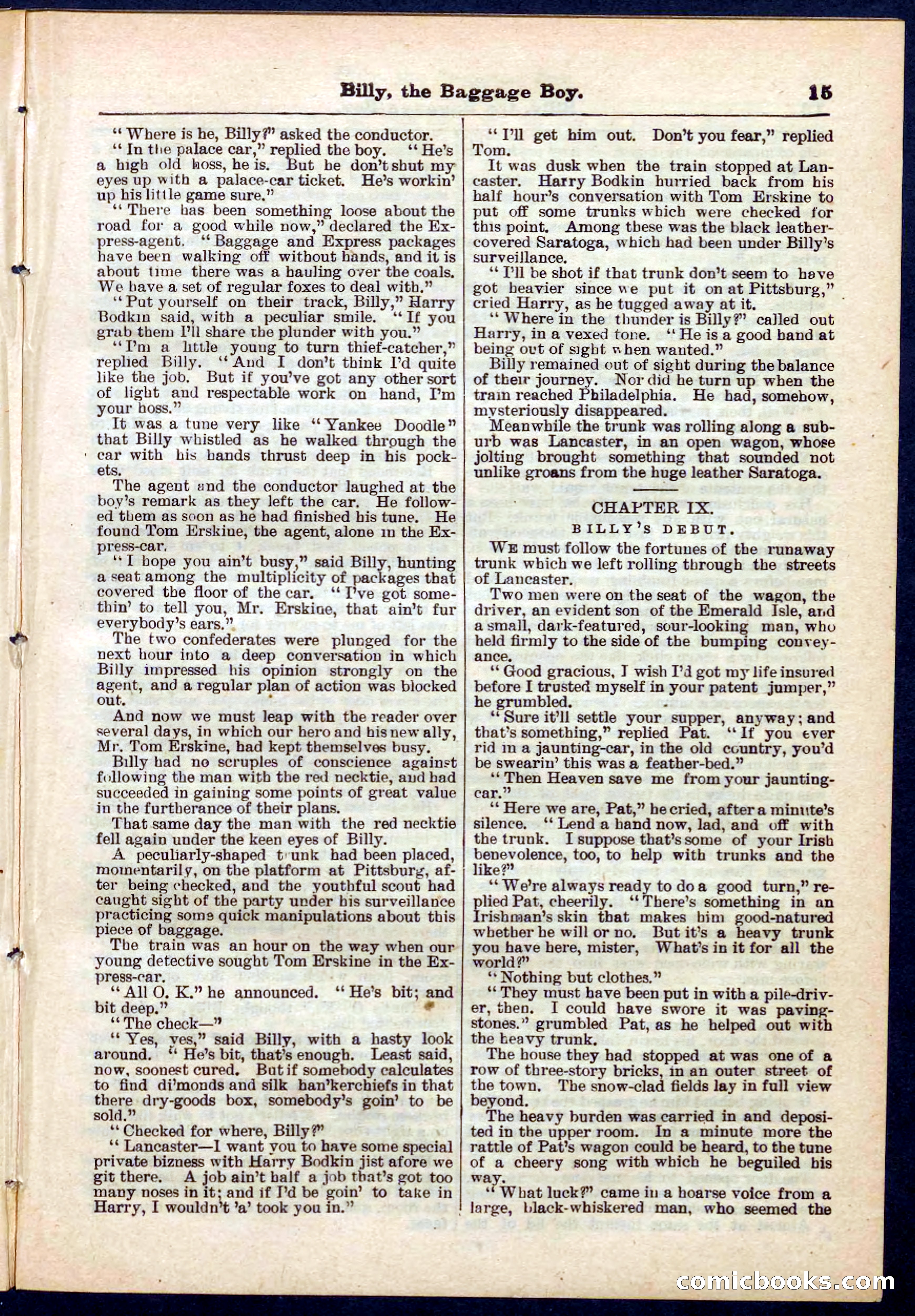 Beadle's Pocket Library No. 265 — page 15 of 48