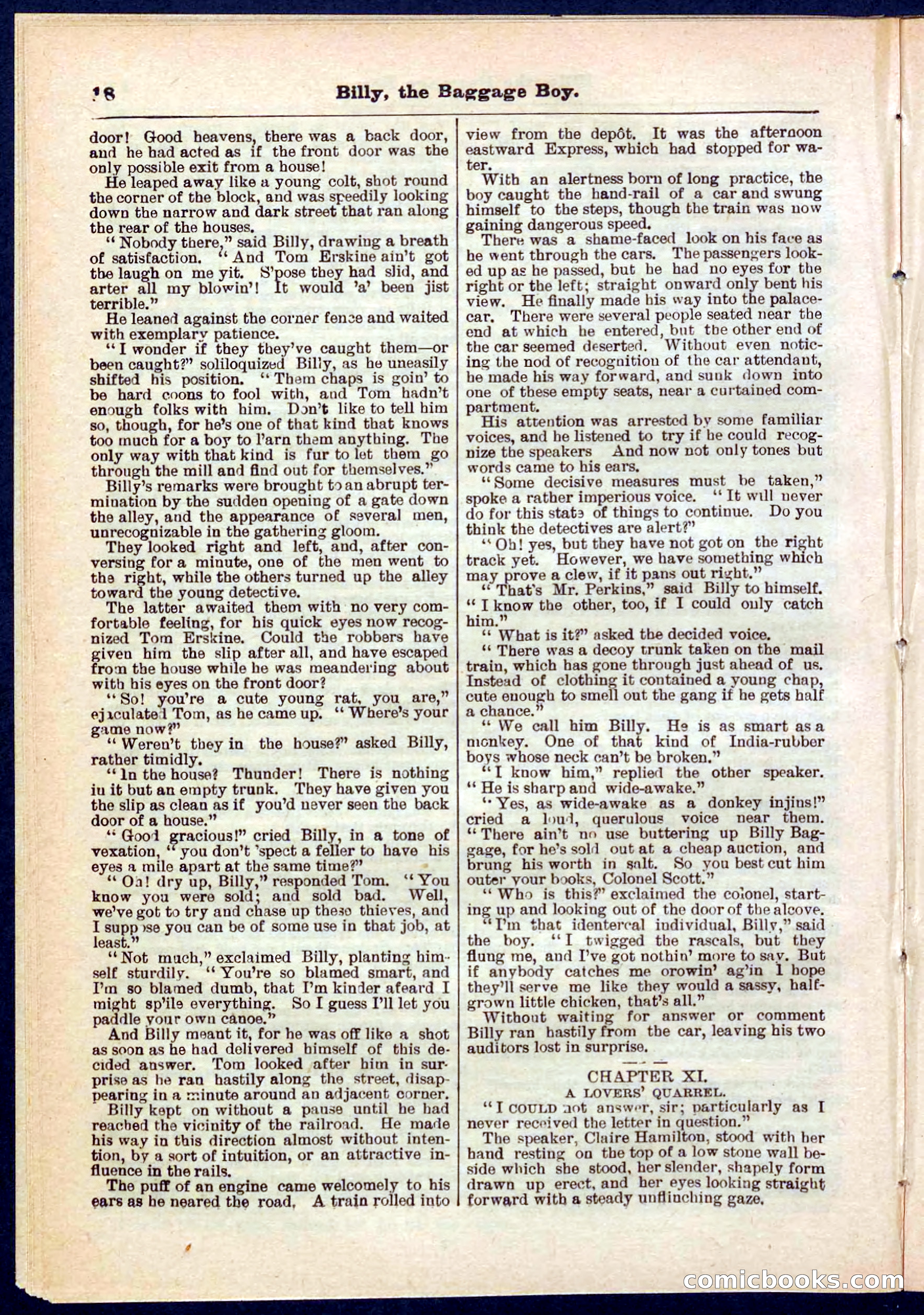 Beadle's Pocket Library No. 265 — page 18 of 48