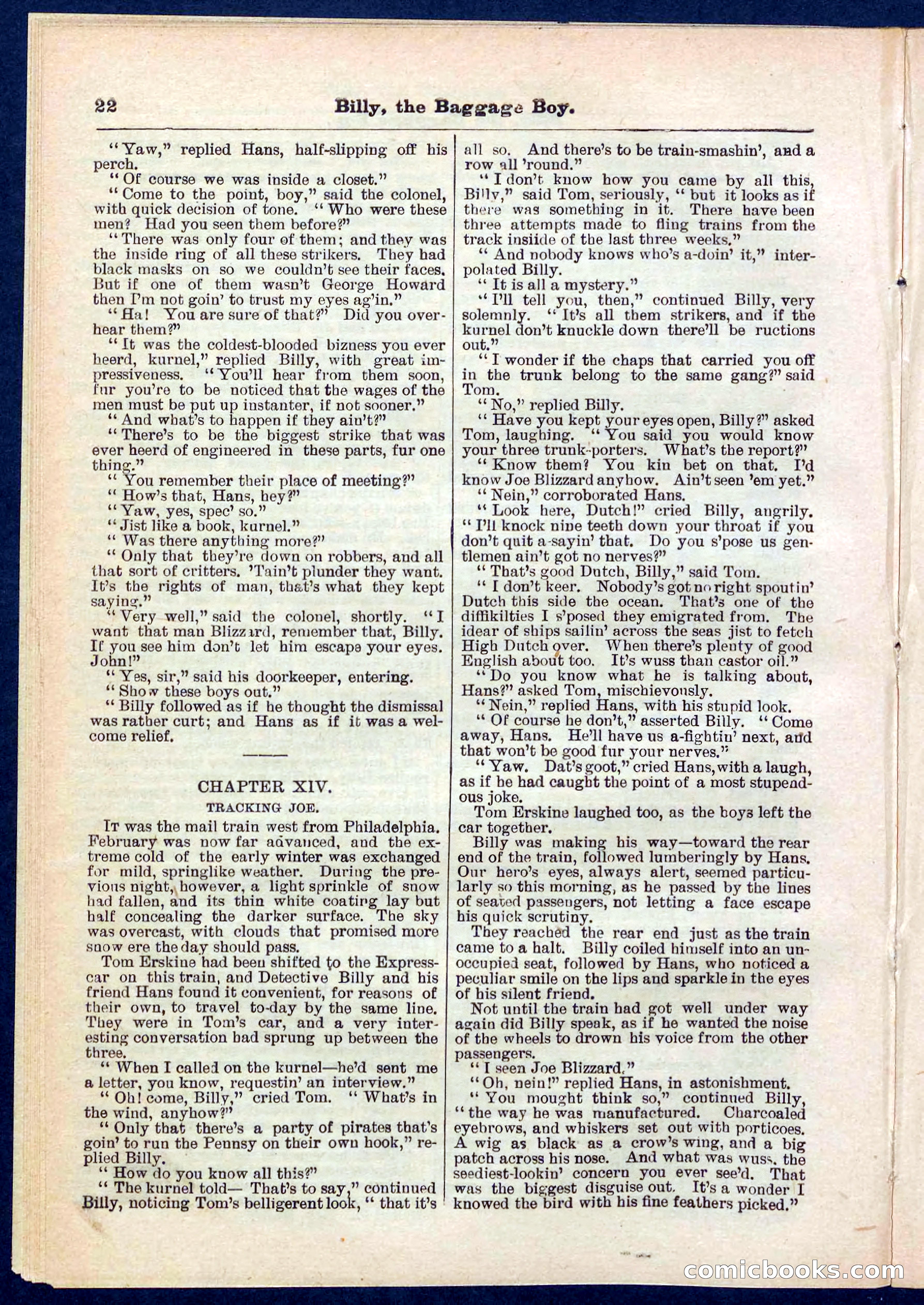 Beadle's Pocket Library No. 265 — page 22 of 48