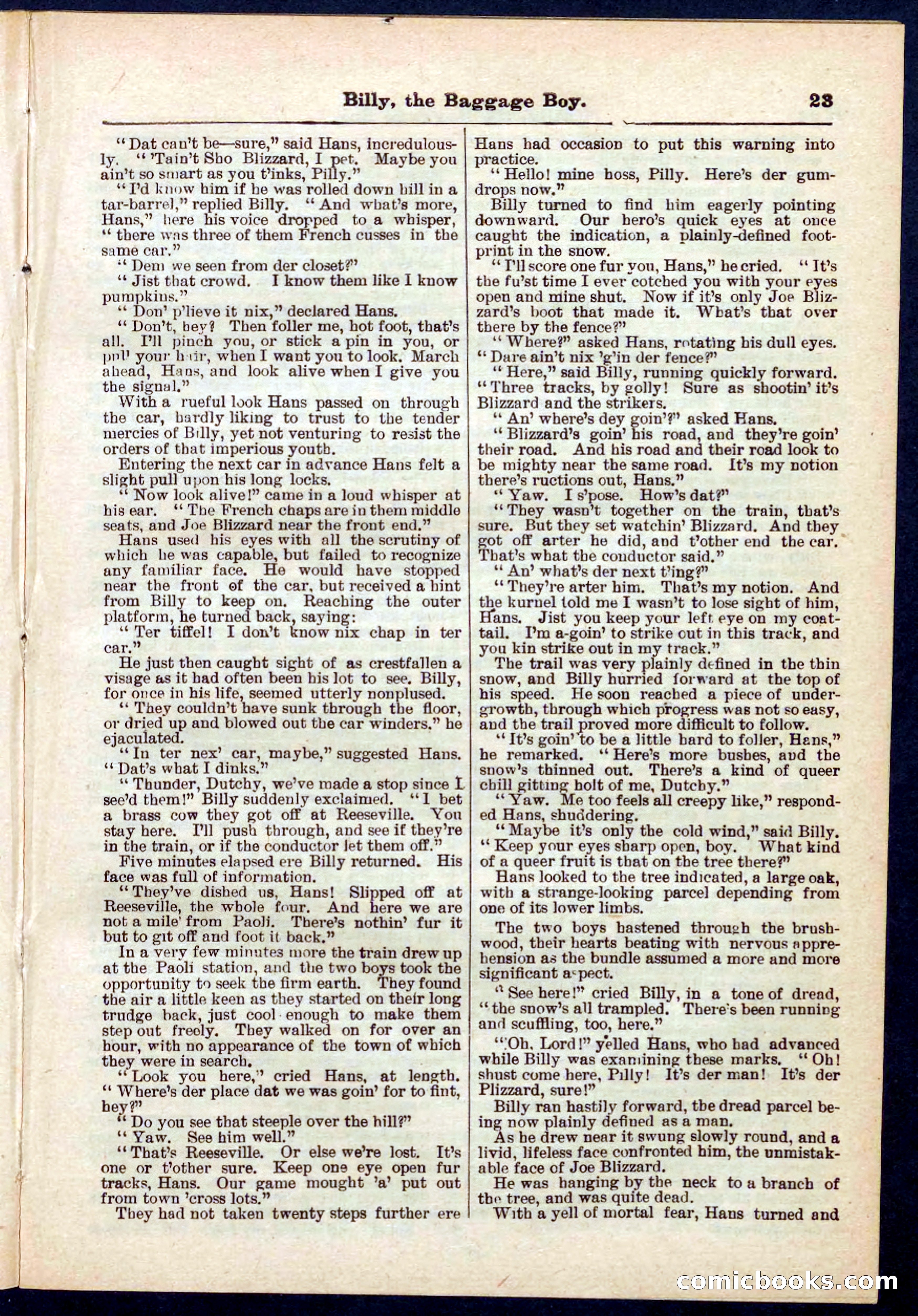 Beadle's Pocket Library No. 265 — page 23 of 48