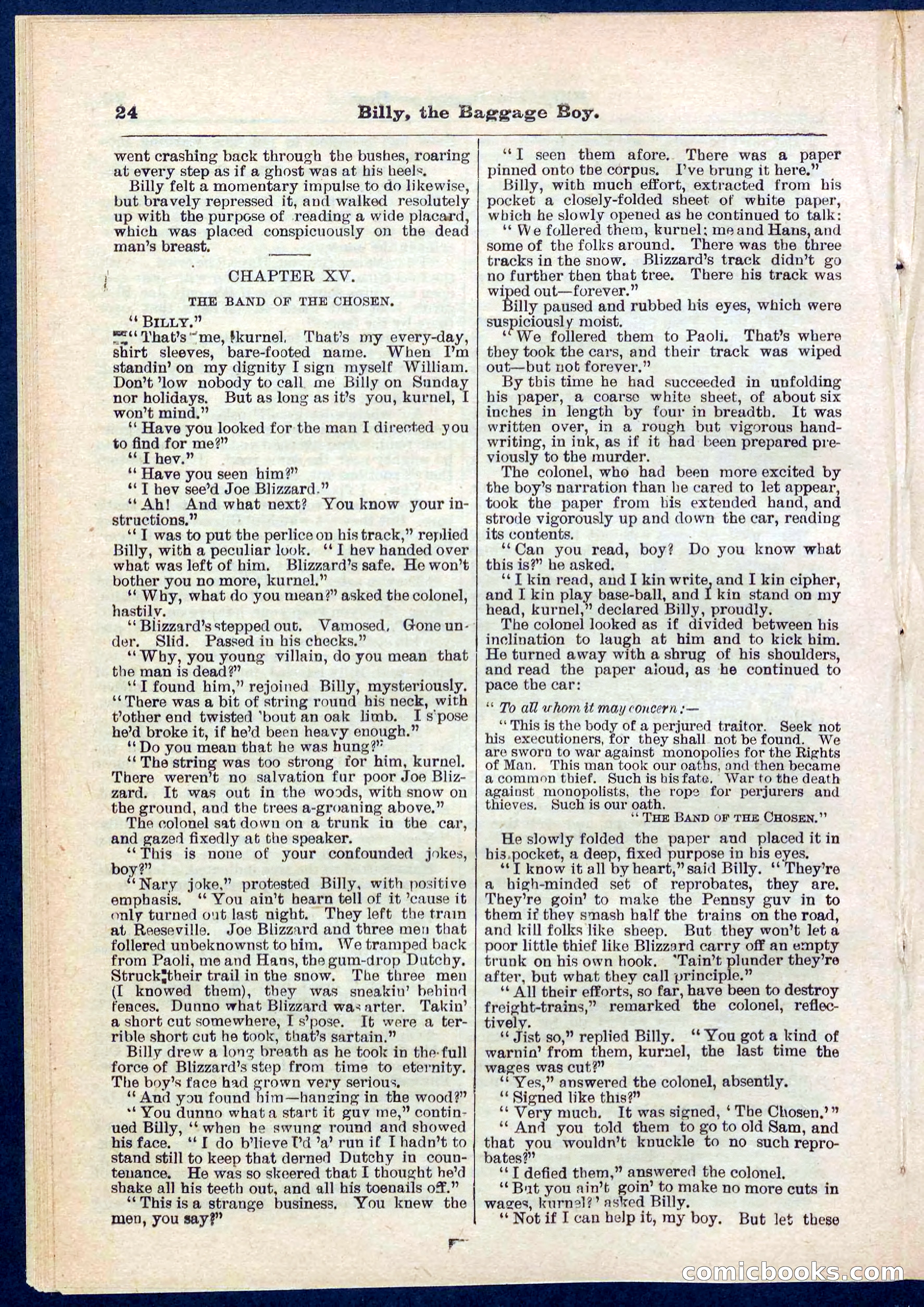 Beadle's Pocket Library No. 265 — page 24 of 48