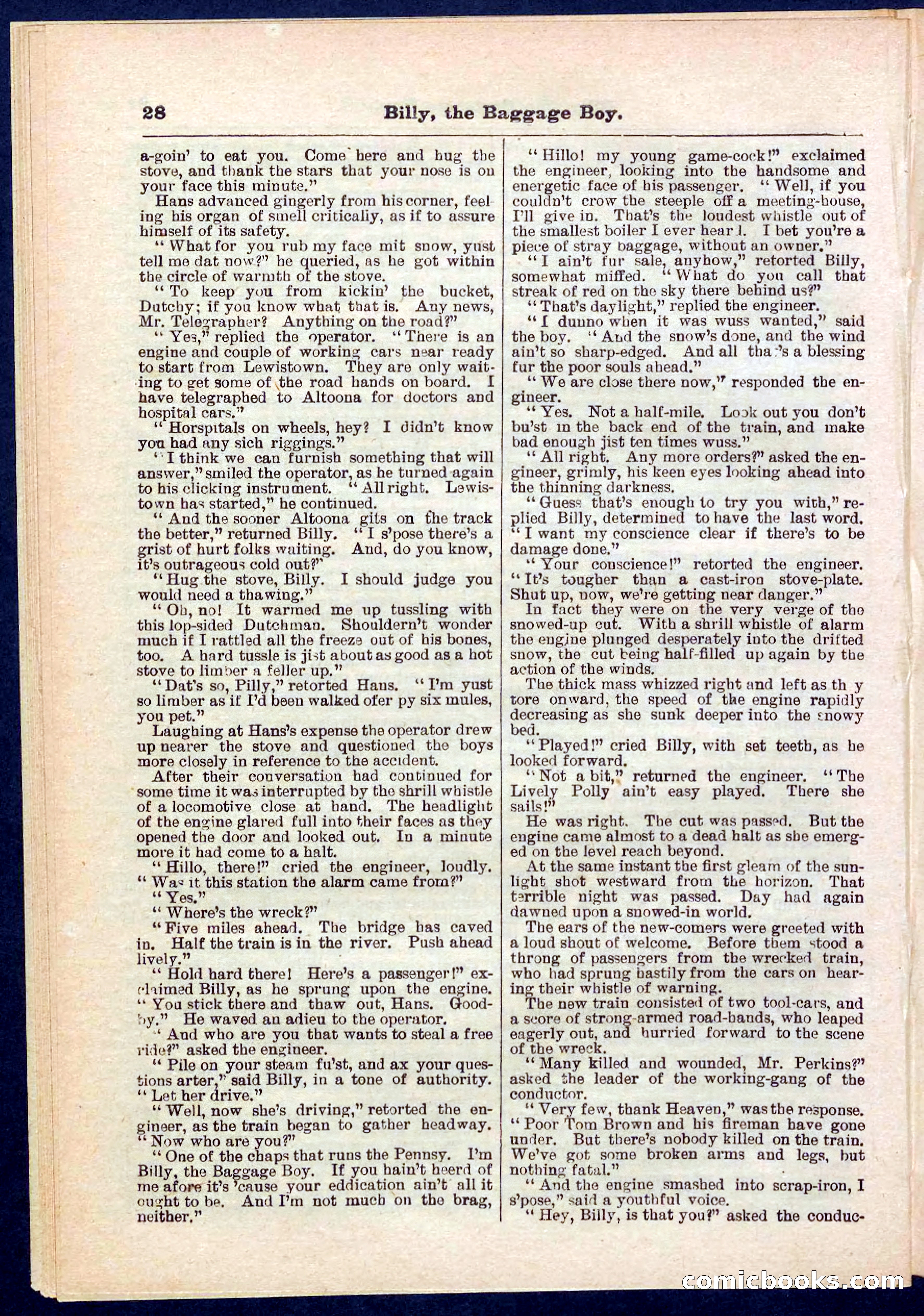 Beadle's Pocket Library No. 265 — page 28 of 48