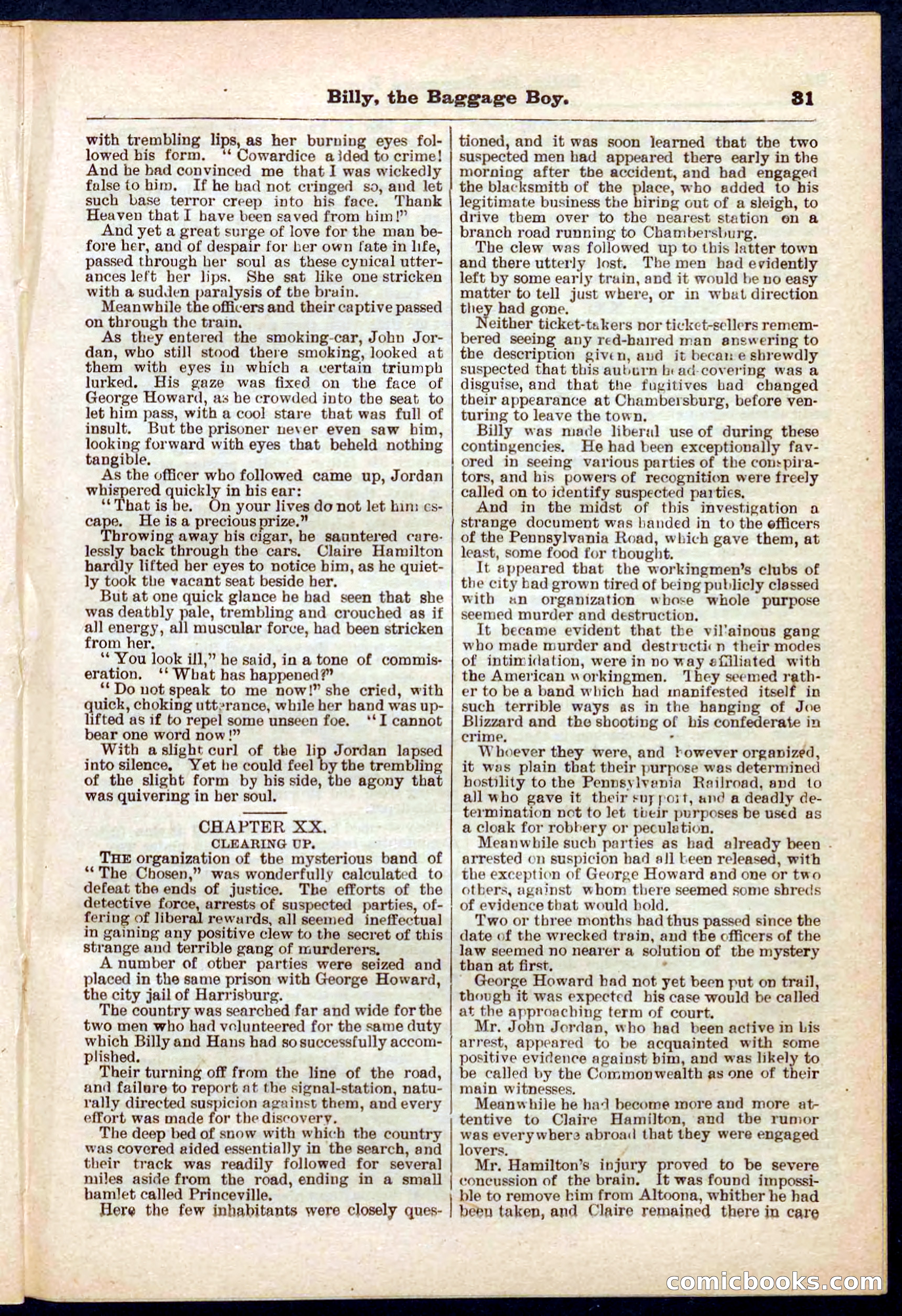 Beadle's Pocket Library No. 265 — page 31 of 48