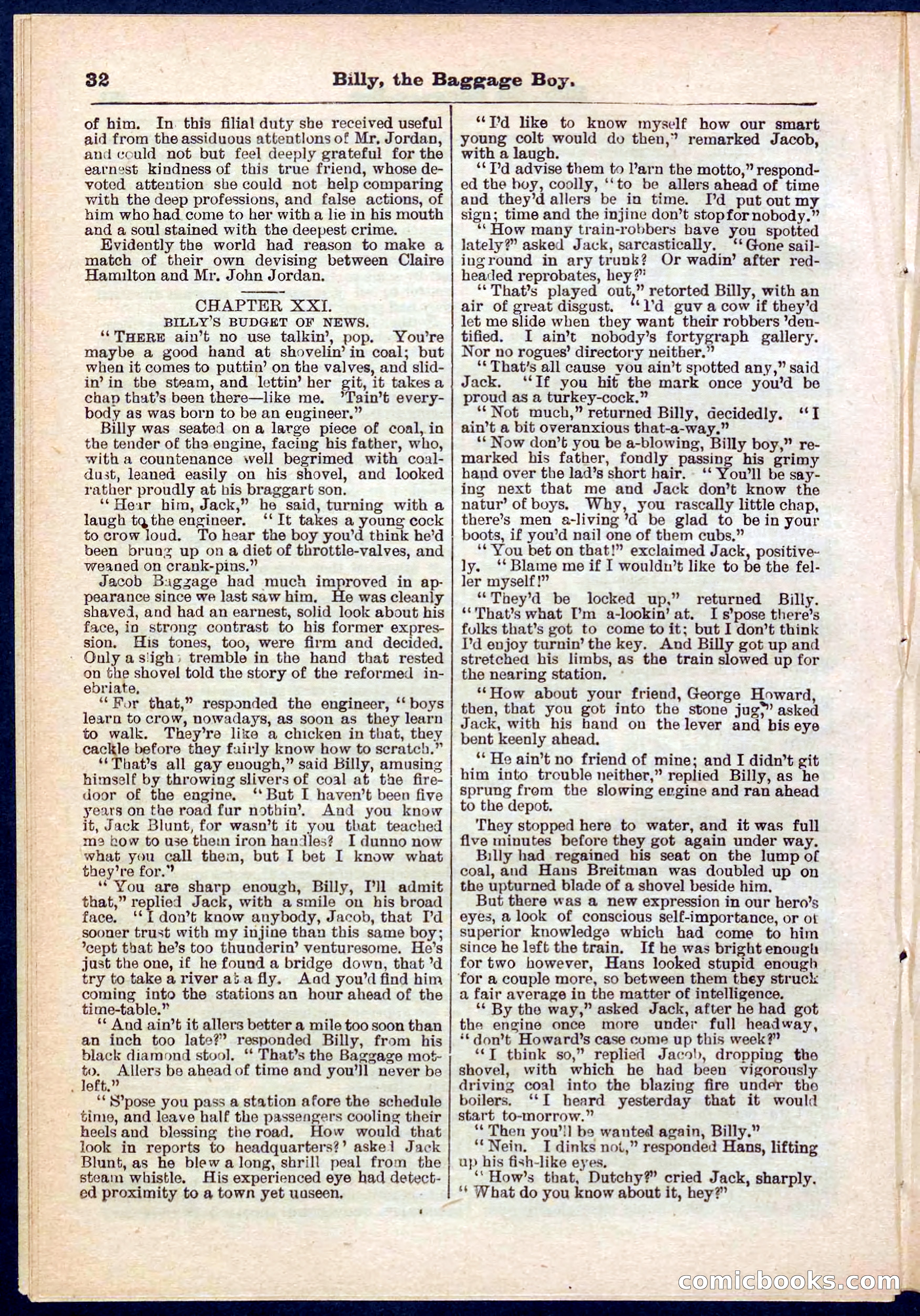 Beadle's Pocket Library No. 265 — page 32 of 48