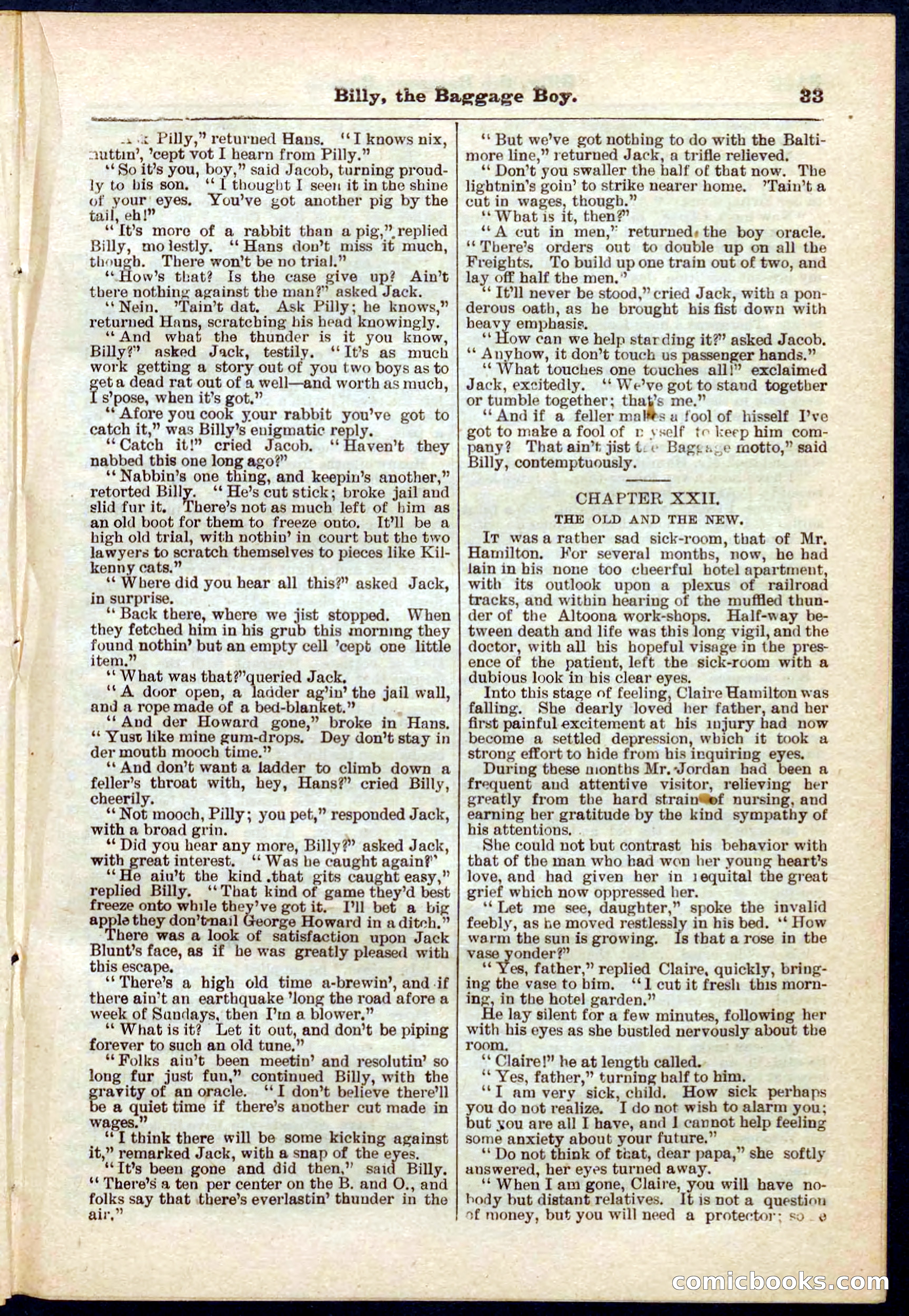 Beadle's Pocket Library No. 265 — page 33 of 48
