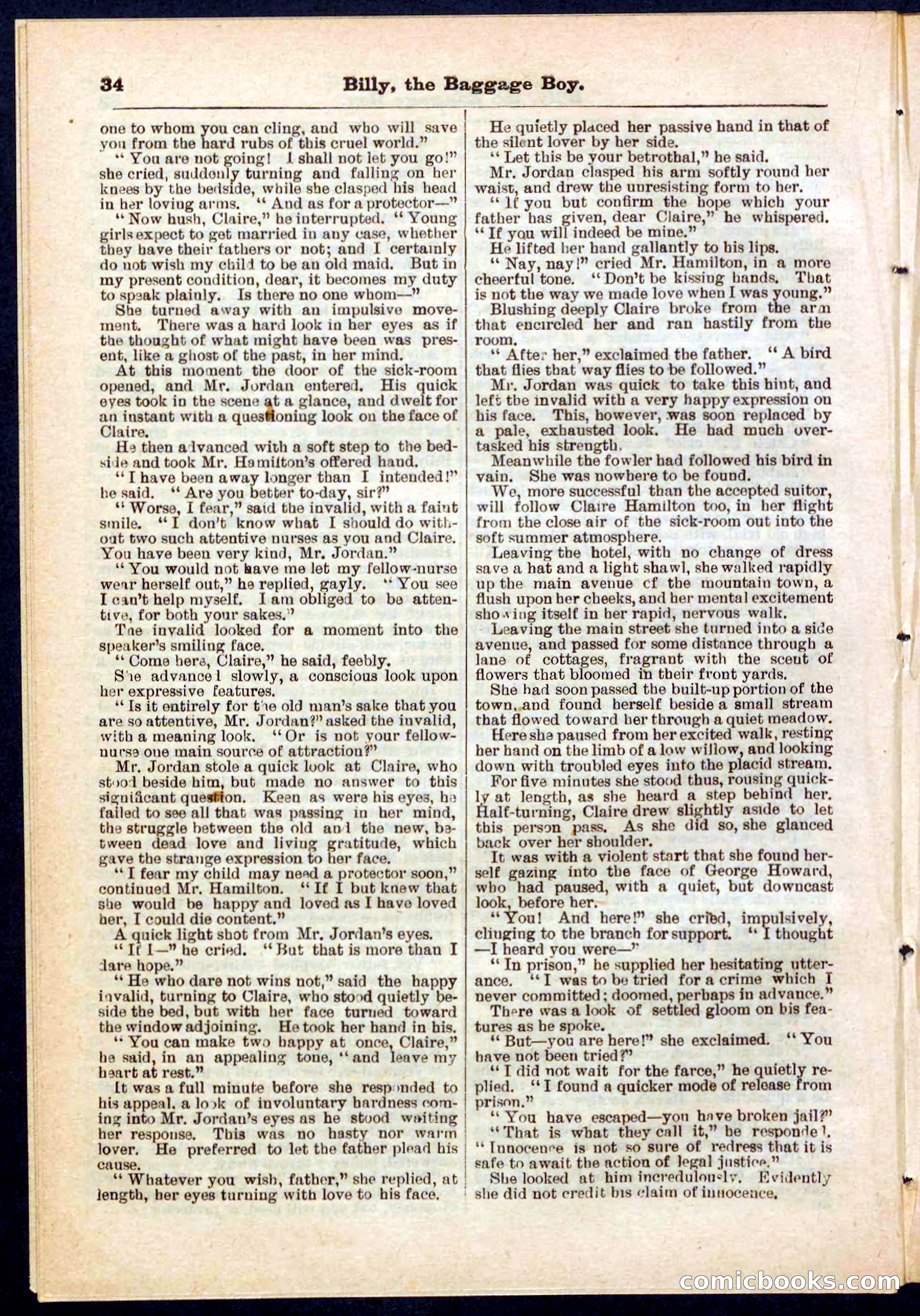 Beadle's Pocket Library No. 265 — page 34 of 48