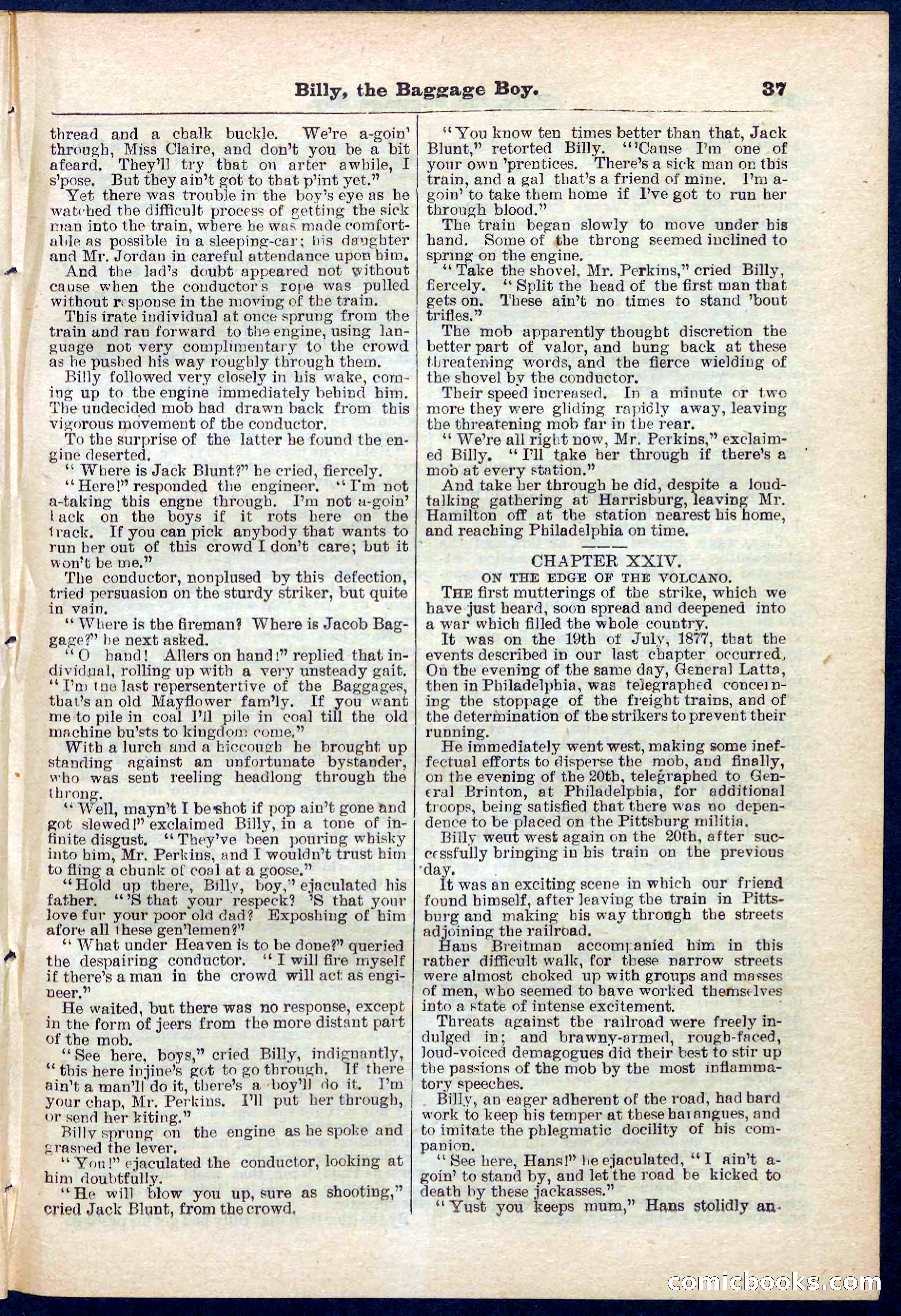 Beadle's Pocket Library No. 265 — page 37 of 48