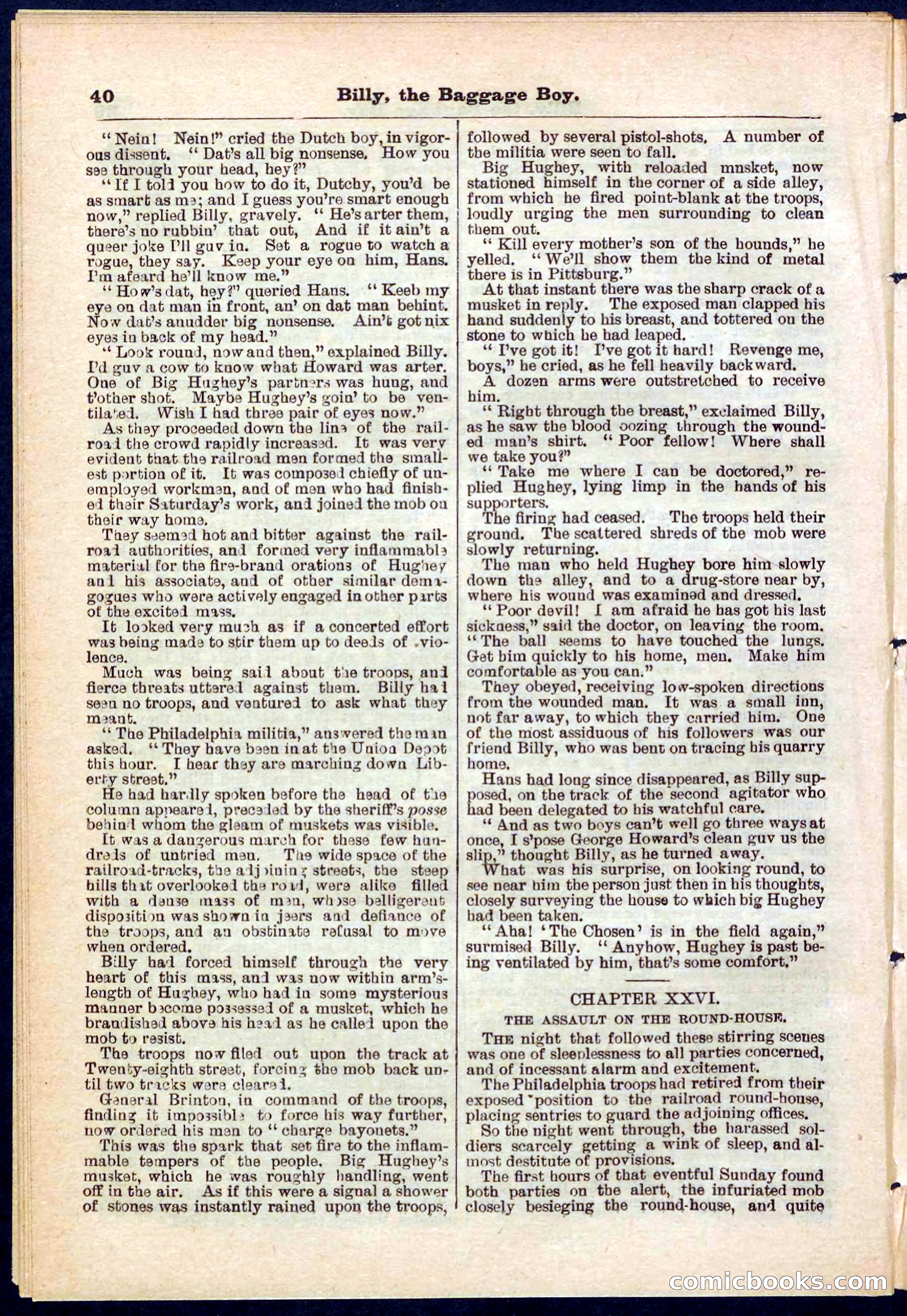 Beadle's Pocket Library No. 265 — page 40 of 48