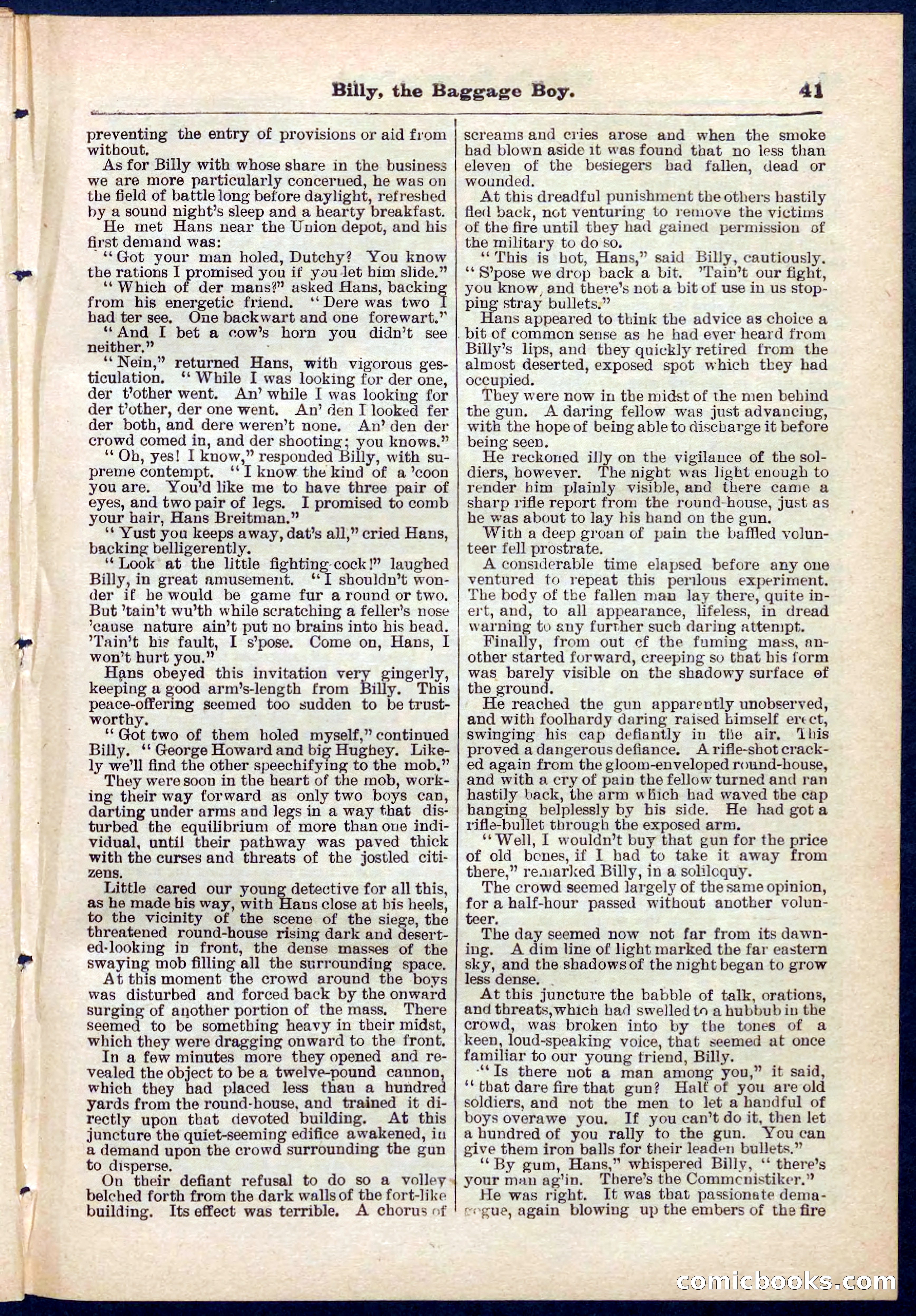 Beadle's Pocket Library No. 265 — page 41 of 48
