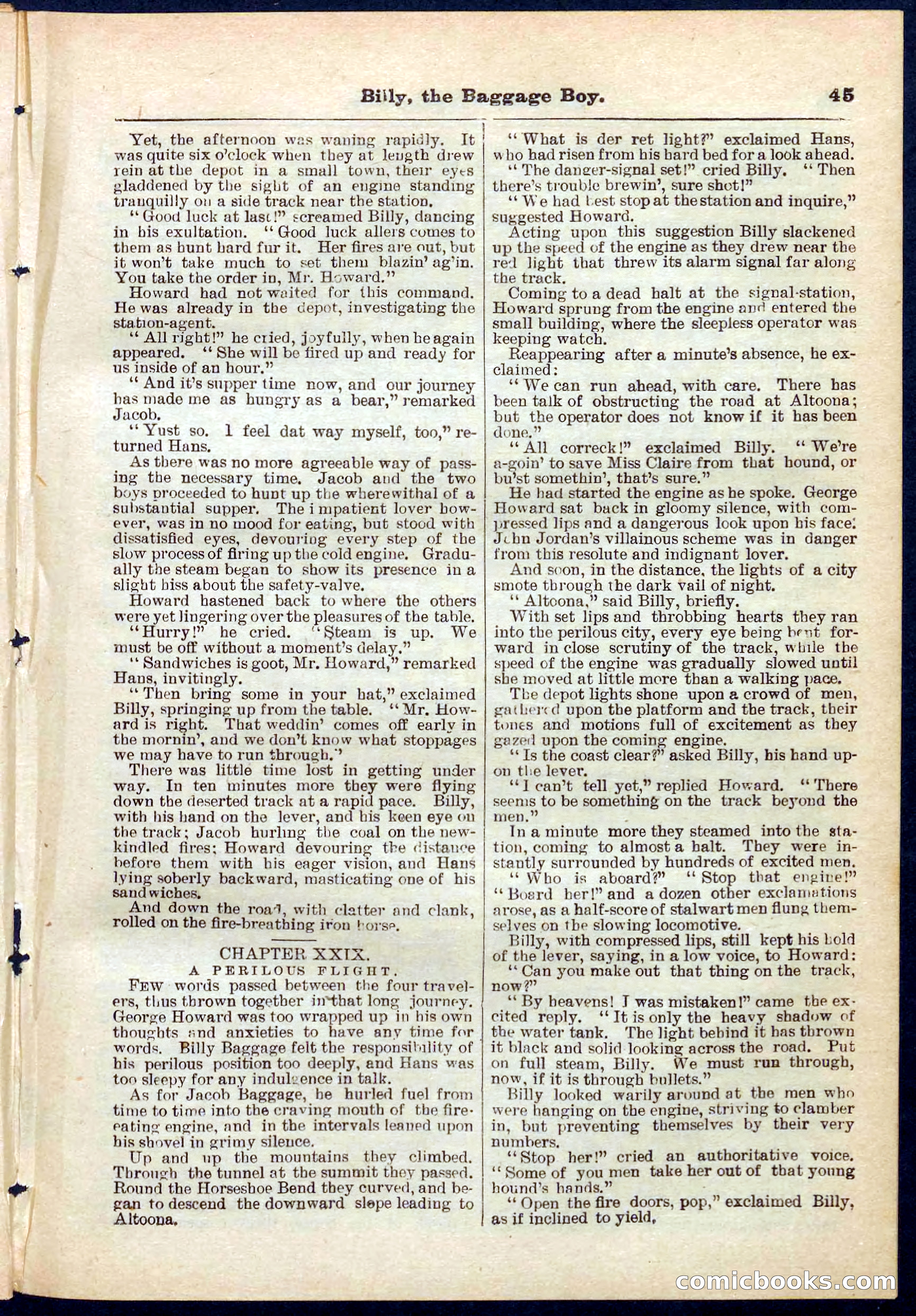 Beadle's Pocket Library No. 265 — page 45 of 48