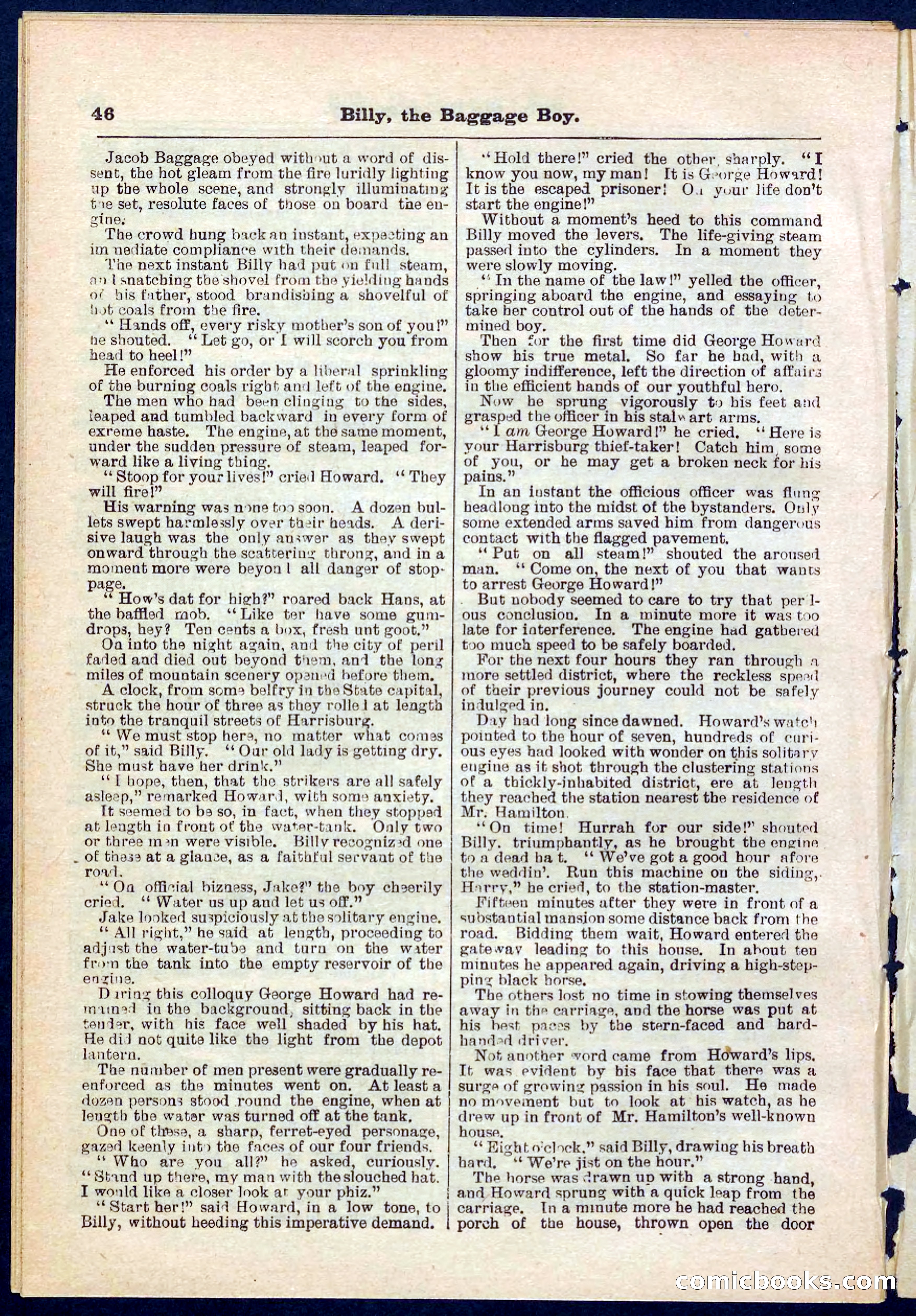 Beadle's Pocket Library No. 265 — page 46 of 48