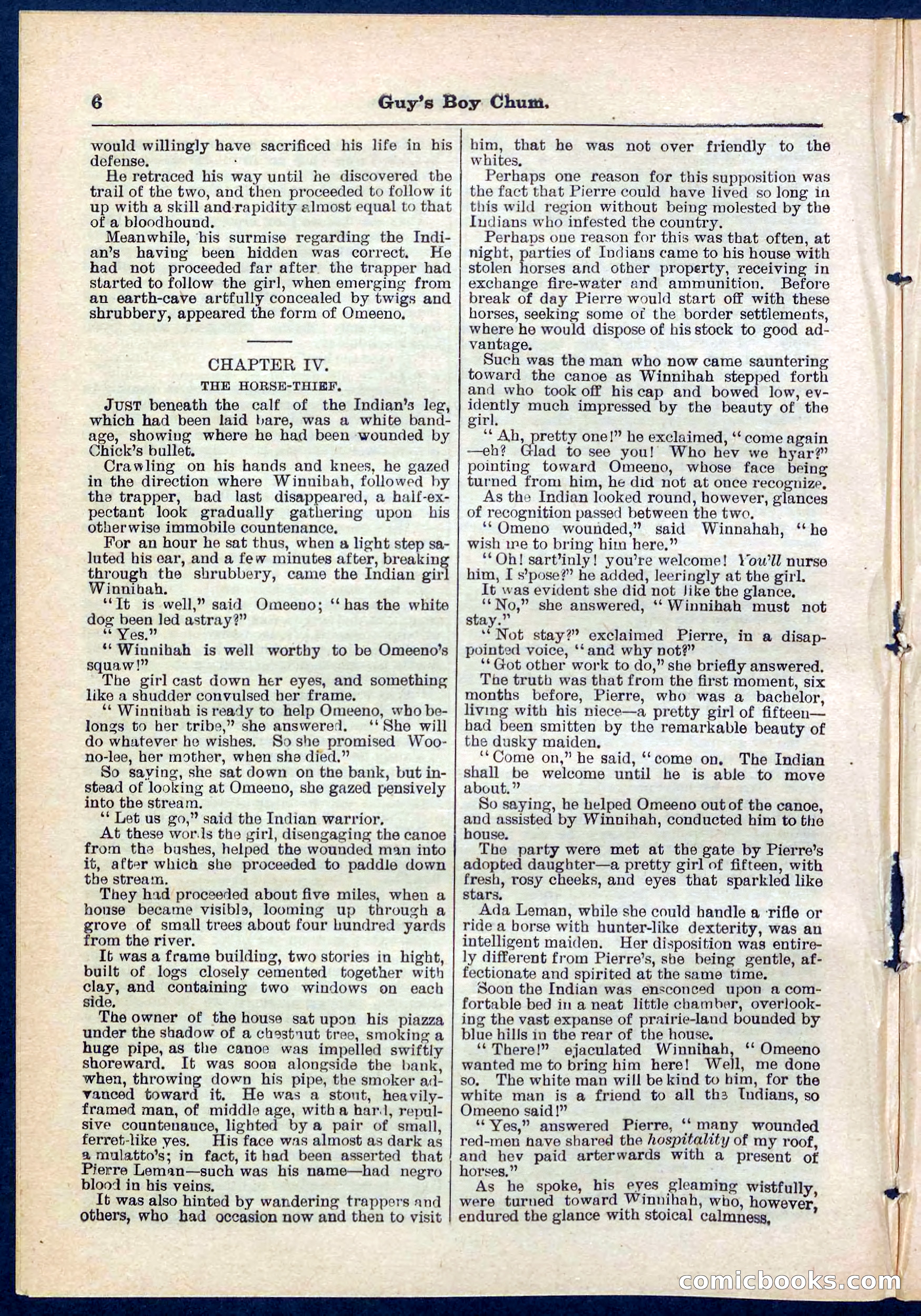 Beadle's Pocket Library No. 266 — page 6 of 32