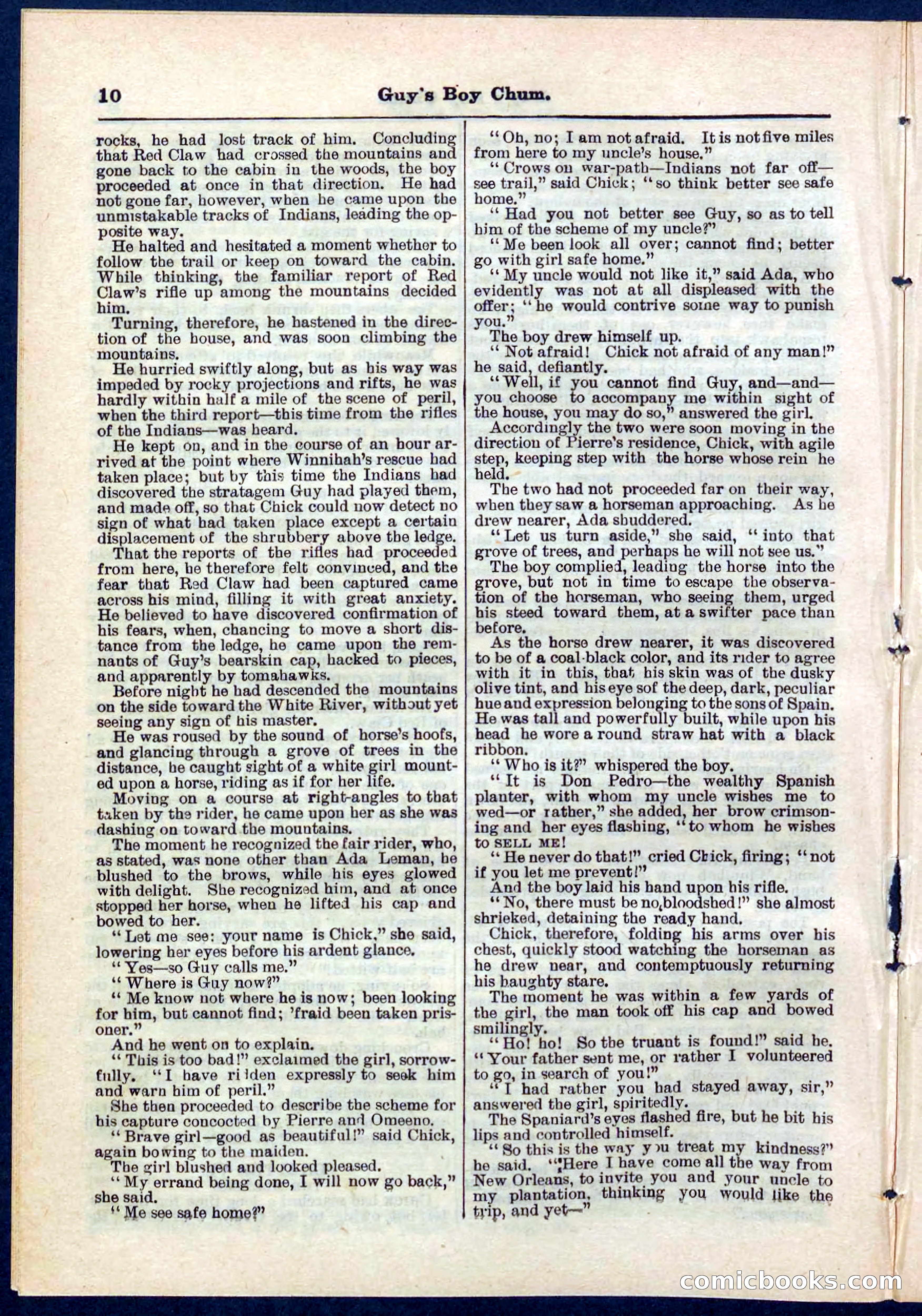 Beadle's Pocket Library No. 266 — page 10 of 32