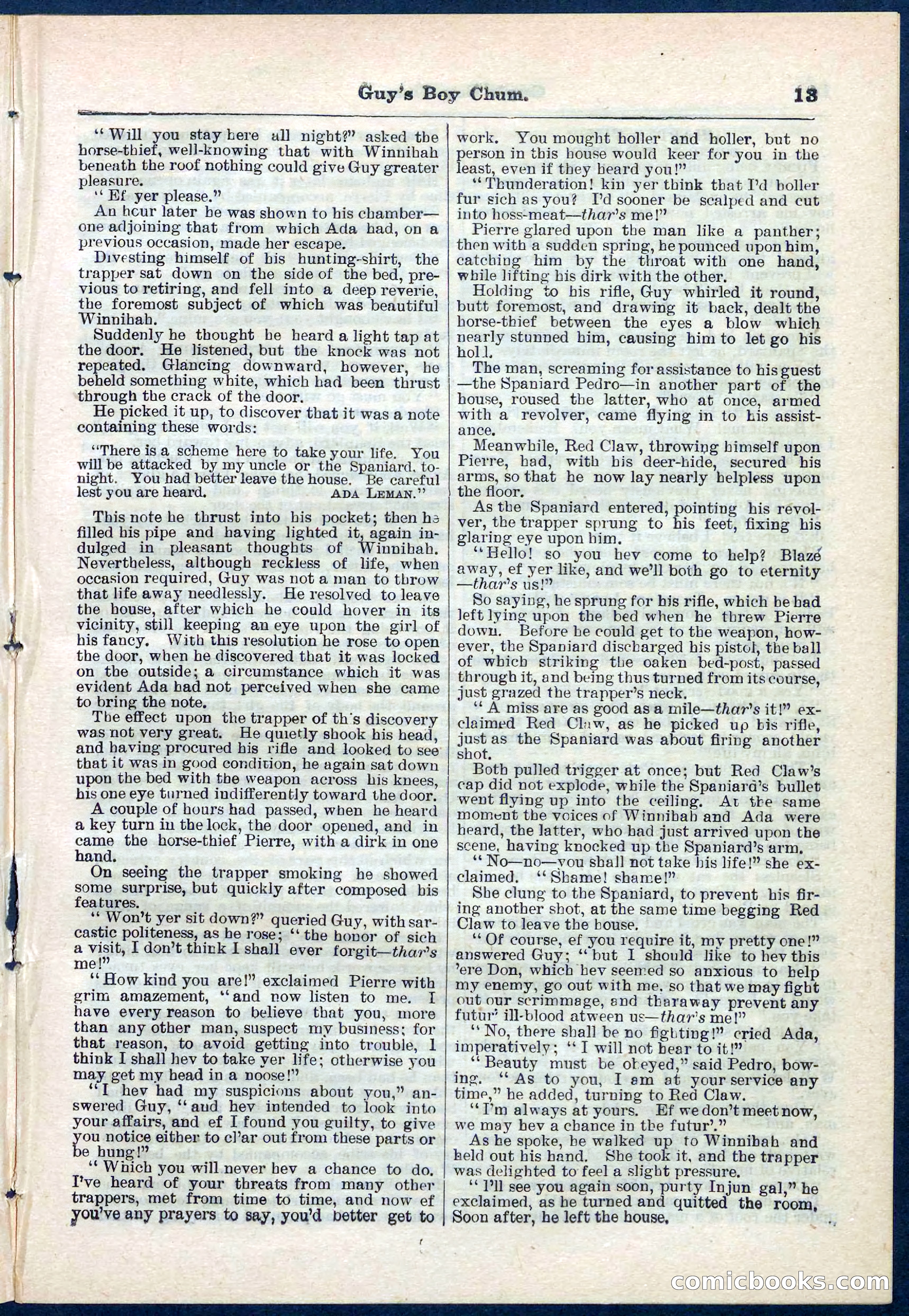 Beadle's Pocket Library No. 266 — page 13 of 32