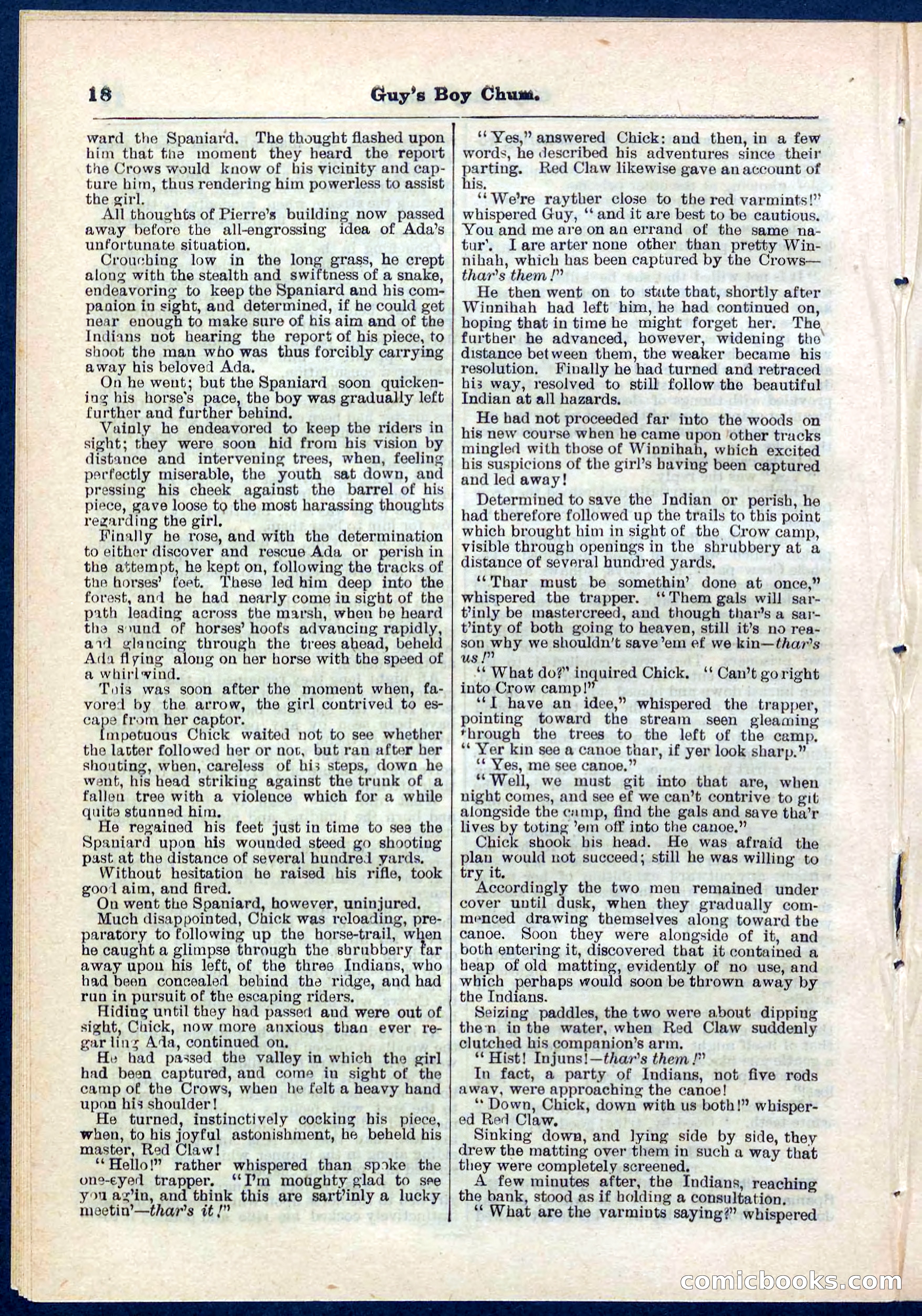 Beadle's Pocket Library No. 266 — page 18 of 32
