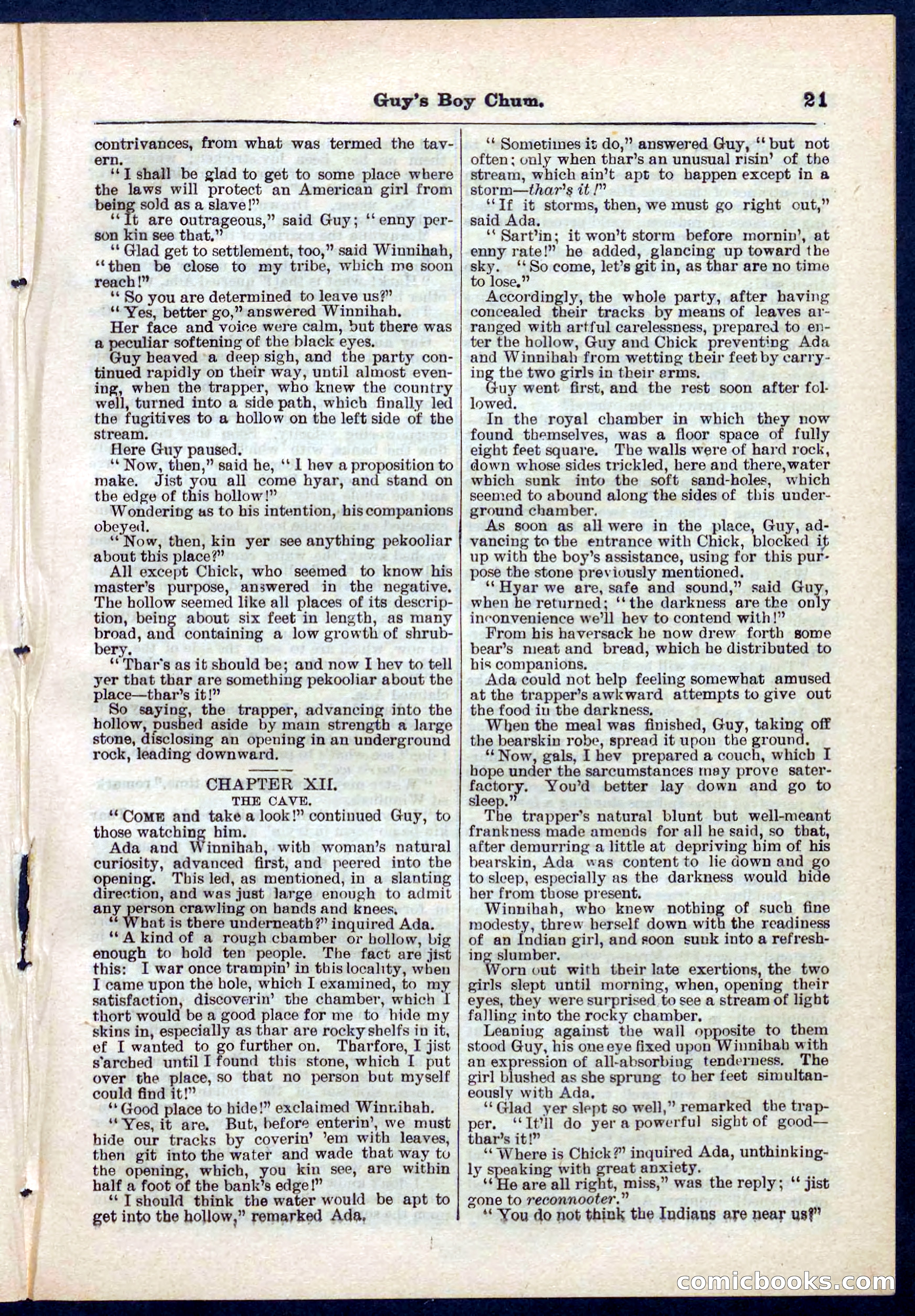 Beadle's Pocket Library No. 266 — page 21 of 32