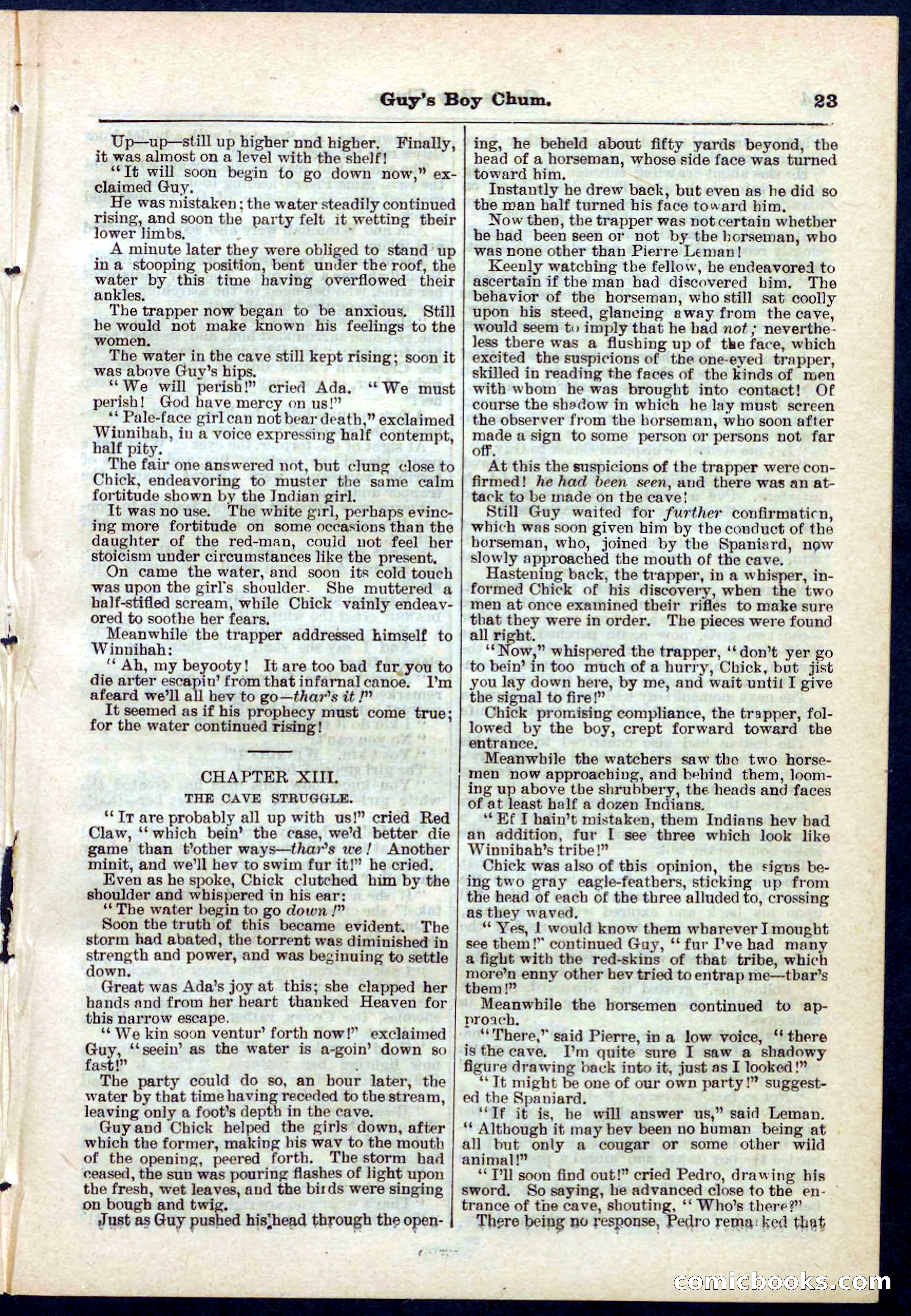 Beadle's Pocket Library No. 266 — page 23 of 32