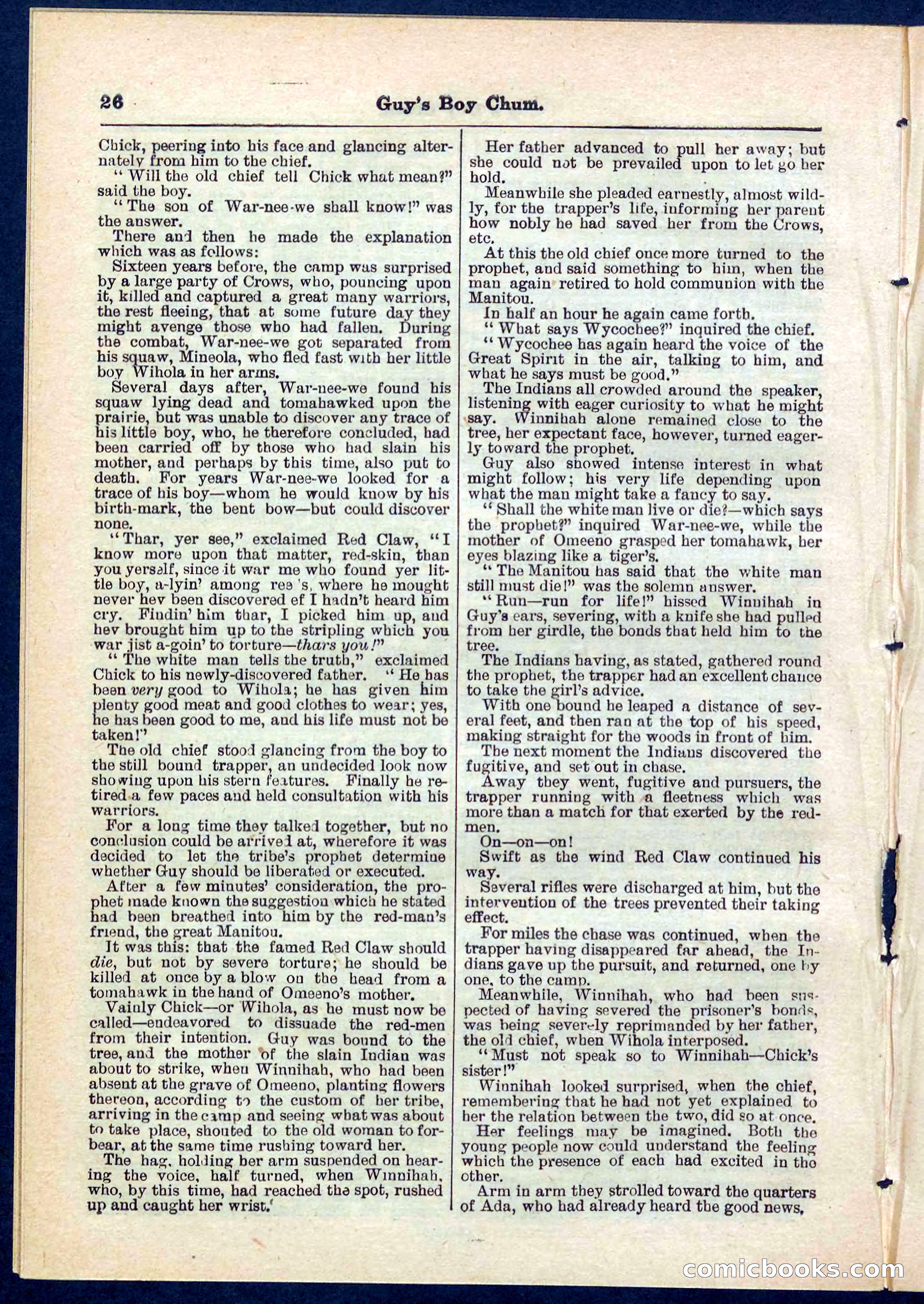 Beadle's Pocket Library No. 266 — page 26 of 32