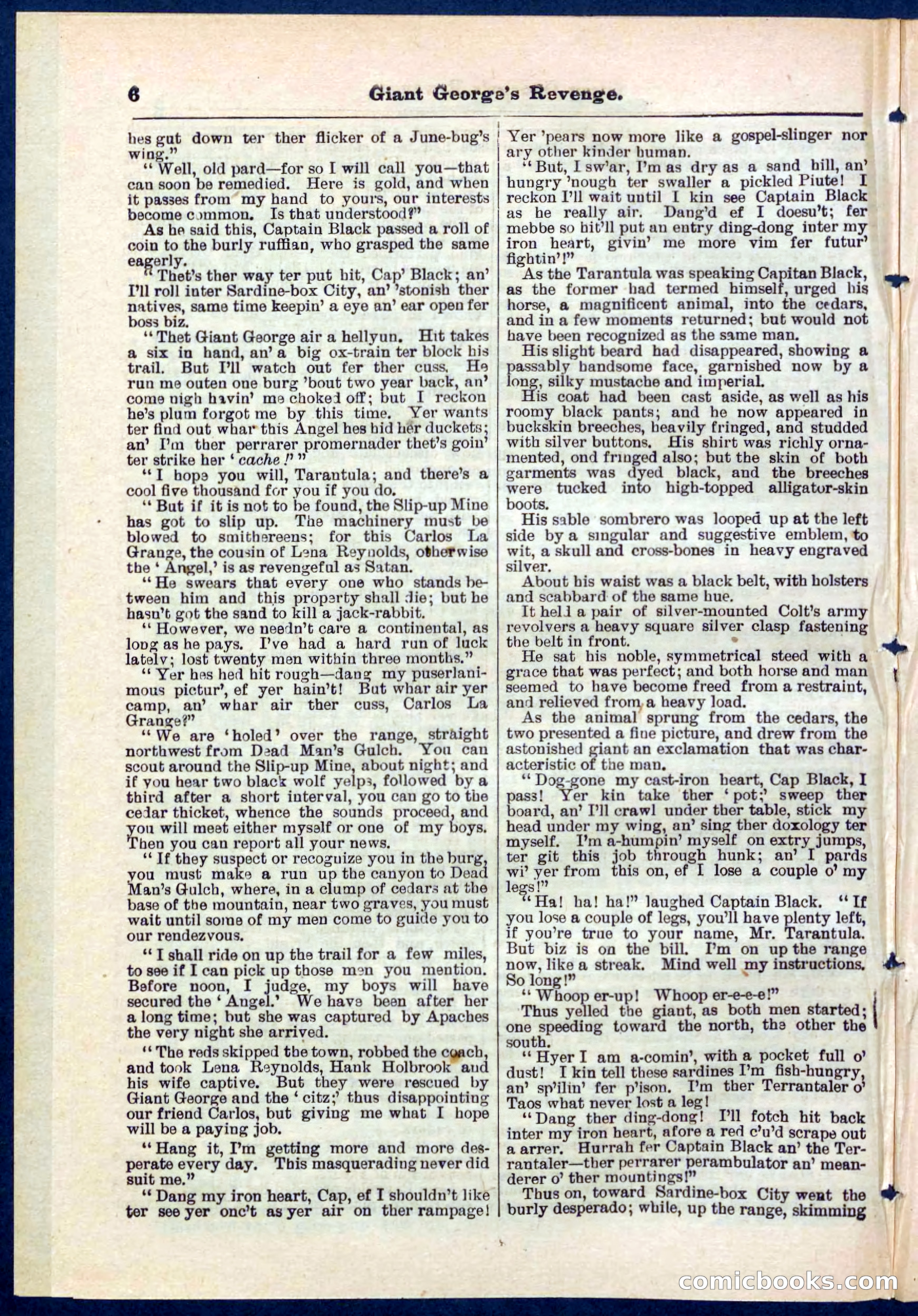 Beadle's Pocket Library No. 267 — page 6 of 32
