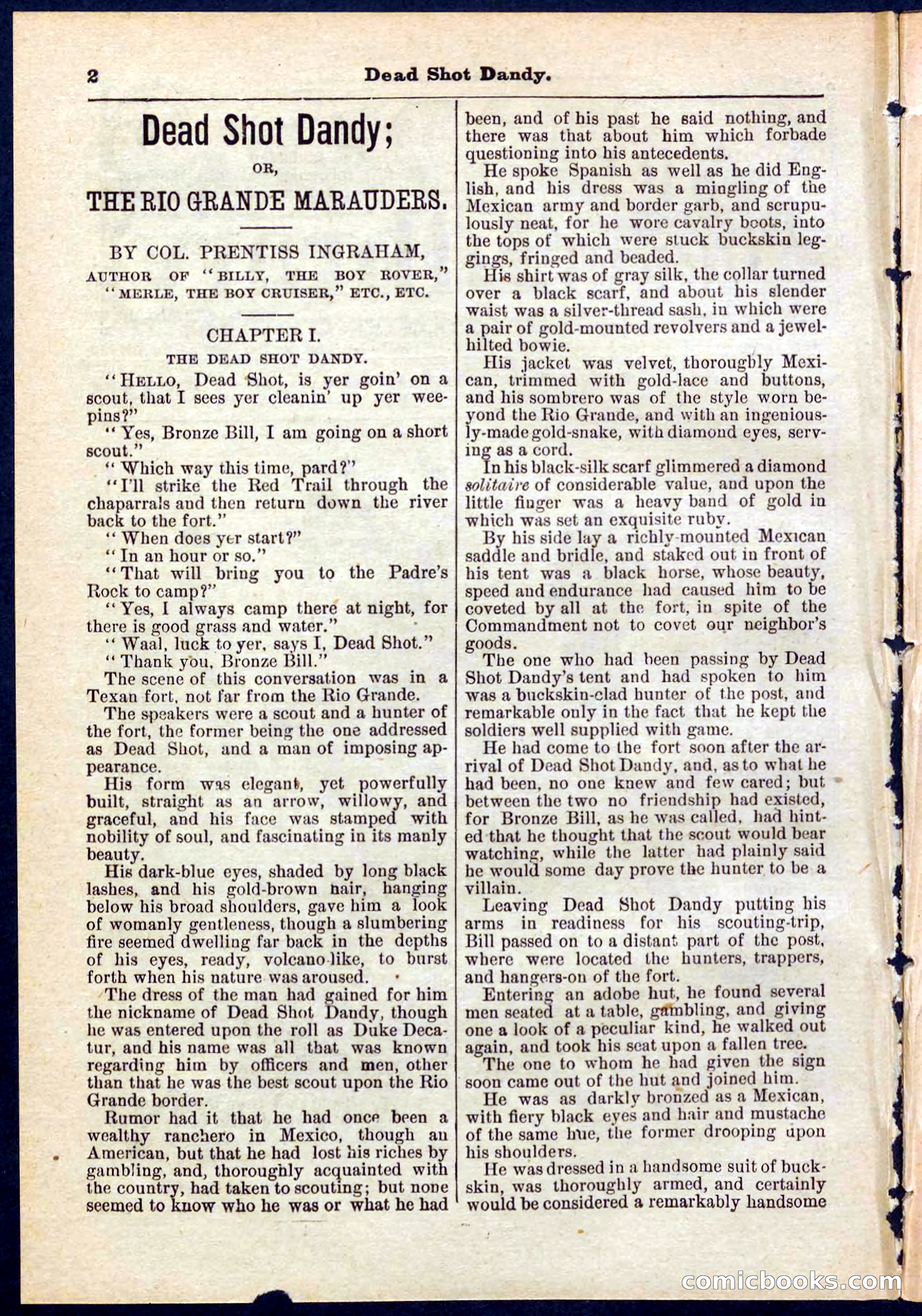 Beadle's Pocket Library No. 268 — page 2 of 32