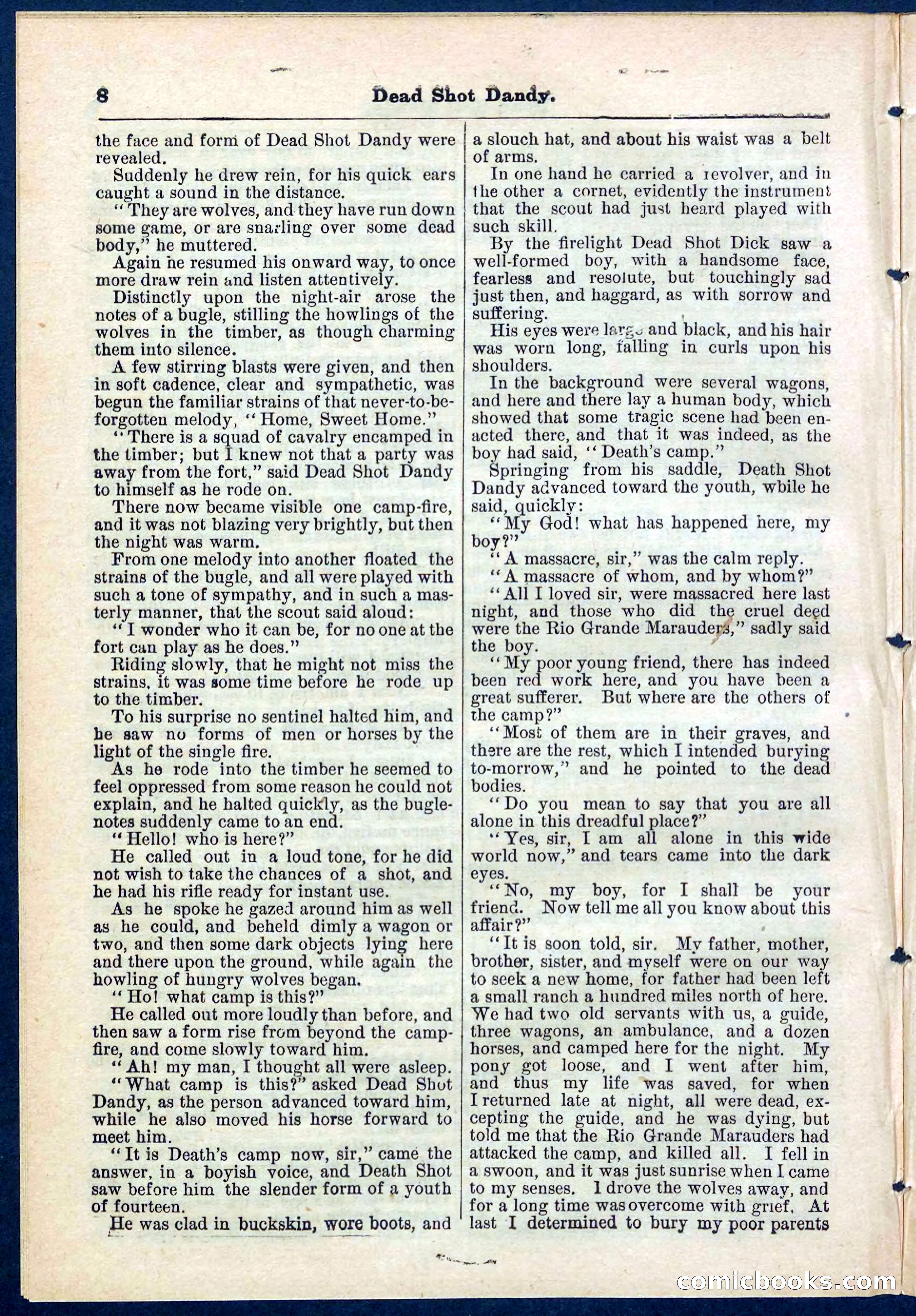 Beadle's Pocket Library No. 268 — page 8 of 32