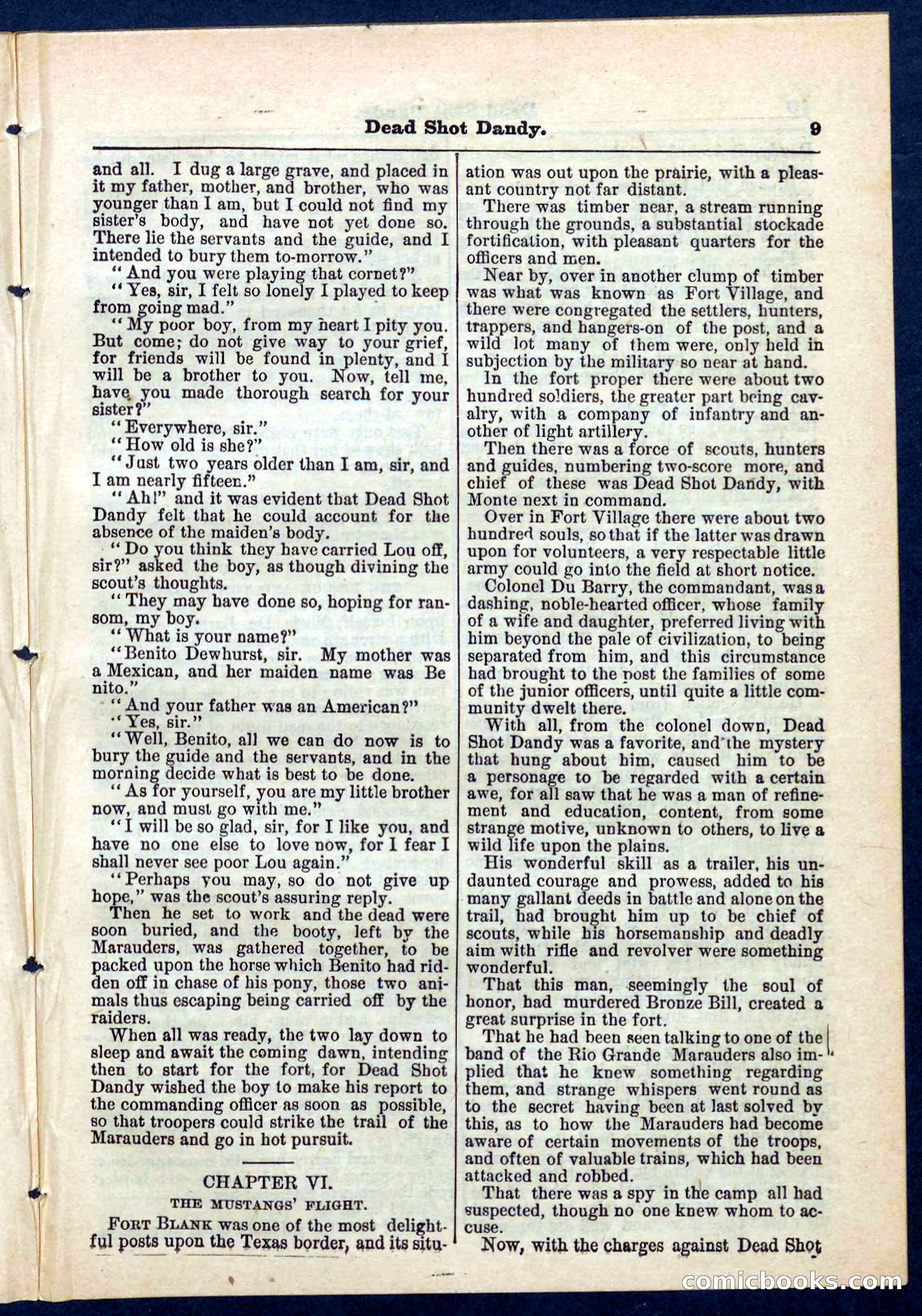 Beadle's Pocket Library No. 268 — page 9 of 32