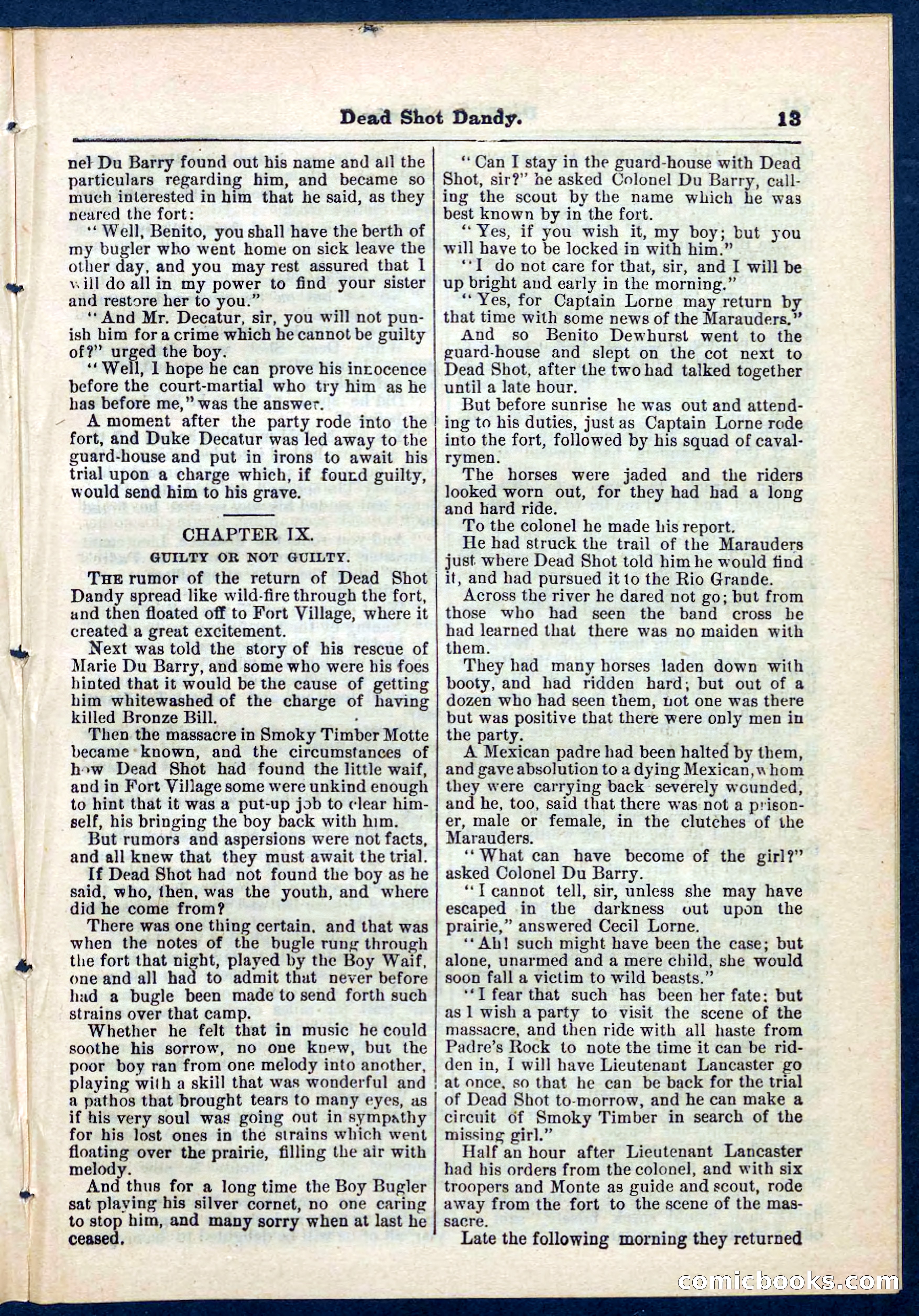 Beadle's Pocket Library No. 268 — page 13 of 32