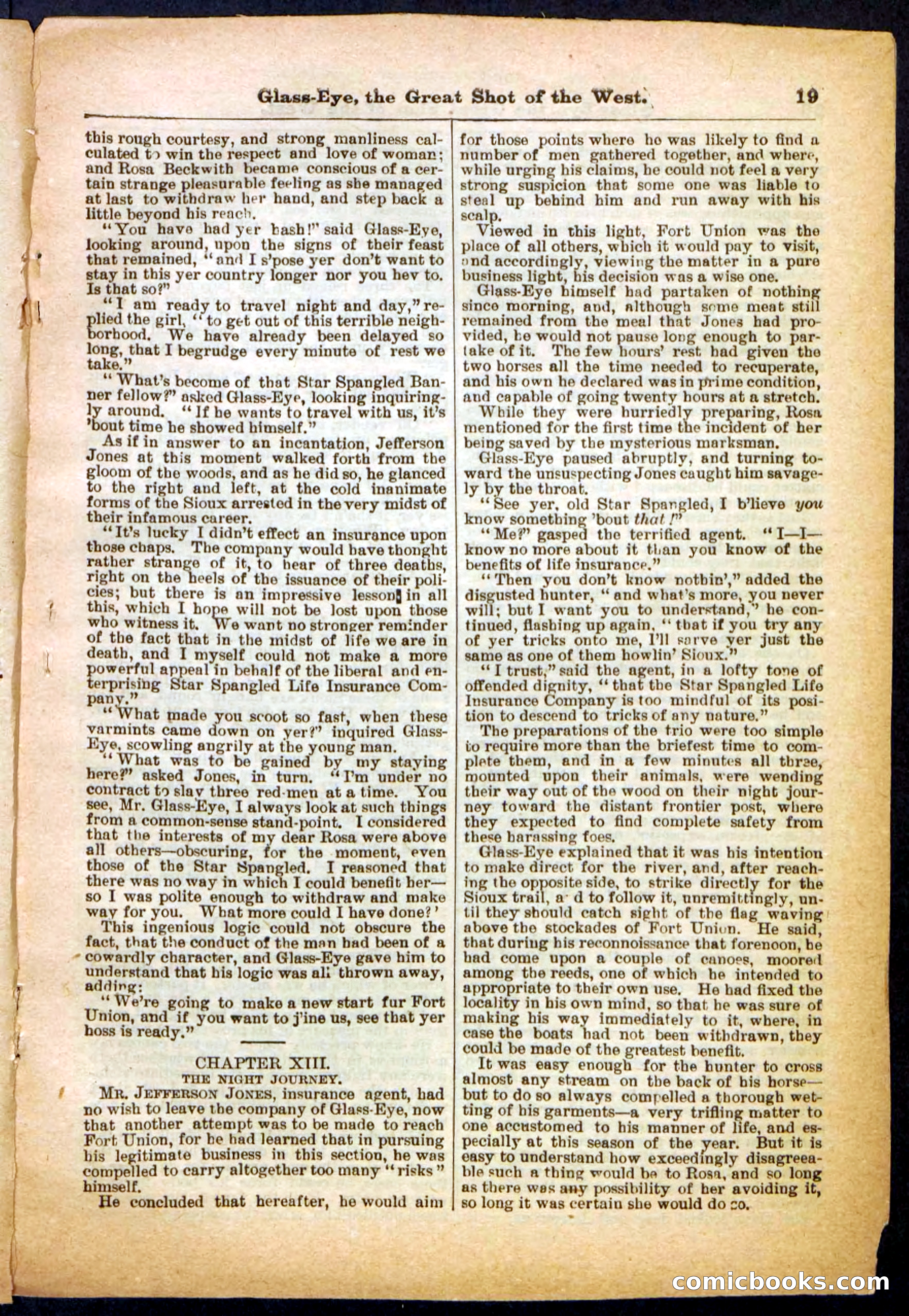 Beadle's Pocket Library No. 27 — page 19 of 32