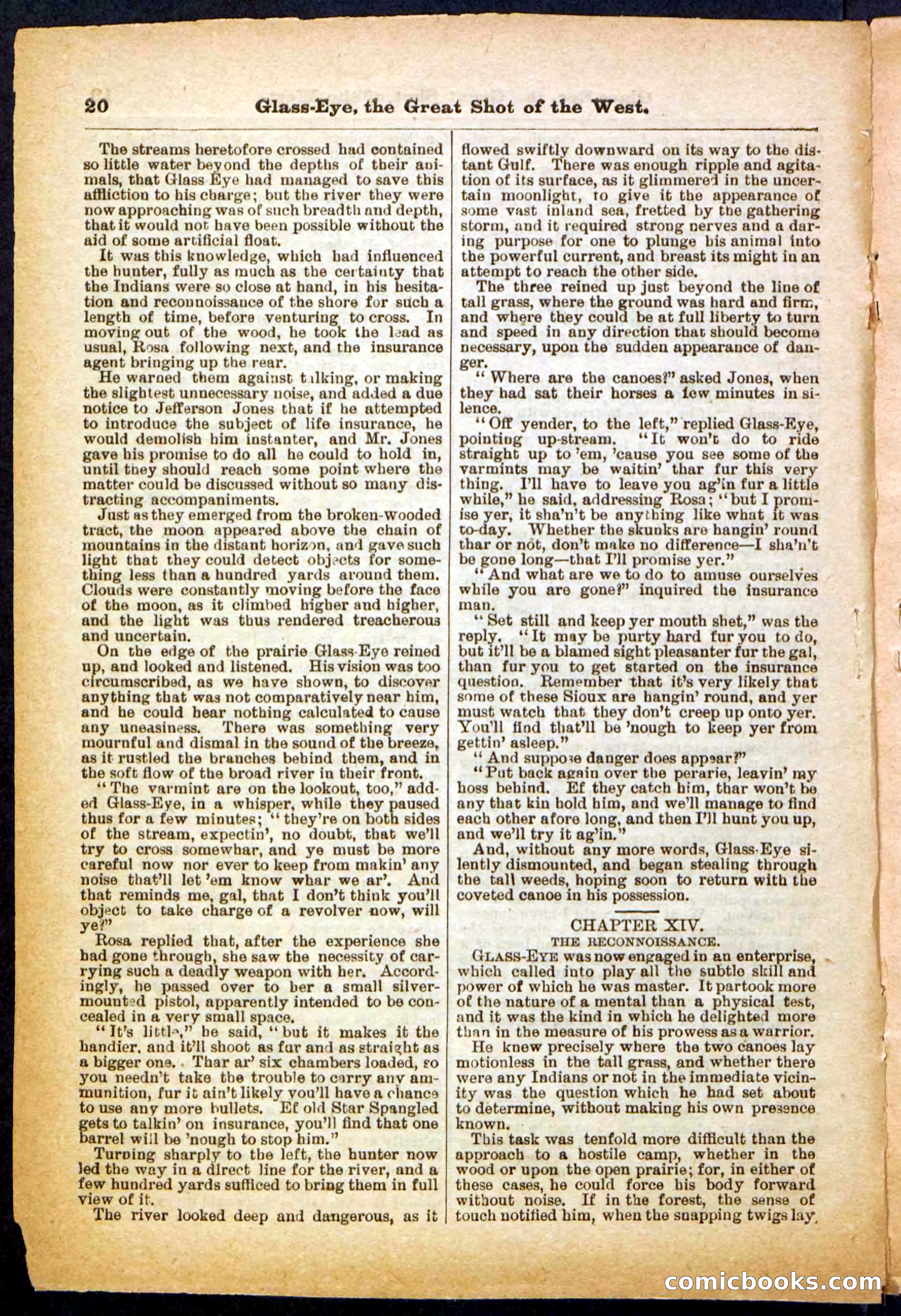 Beadle's Pocket Library No. 27 — page 20 of 32
