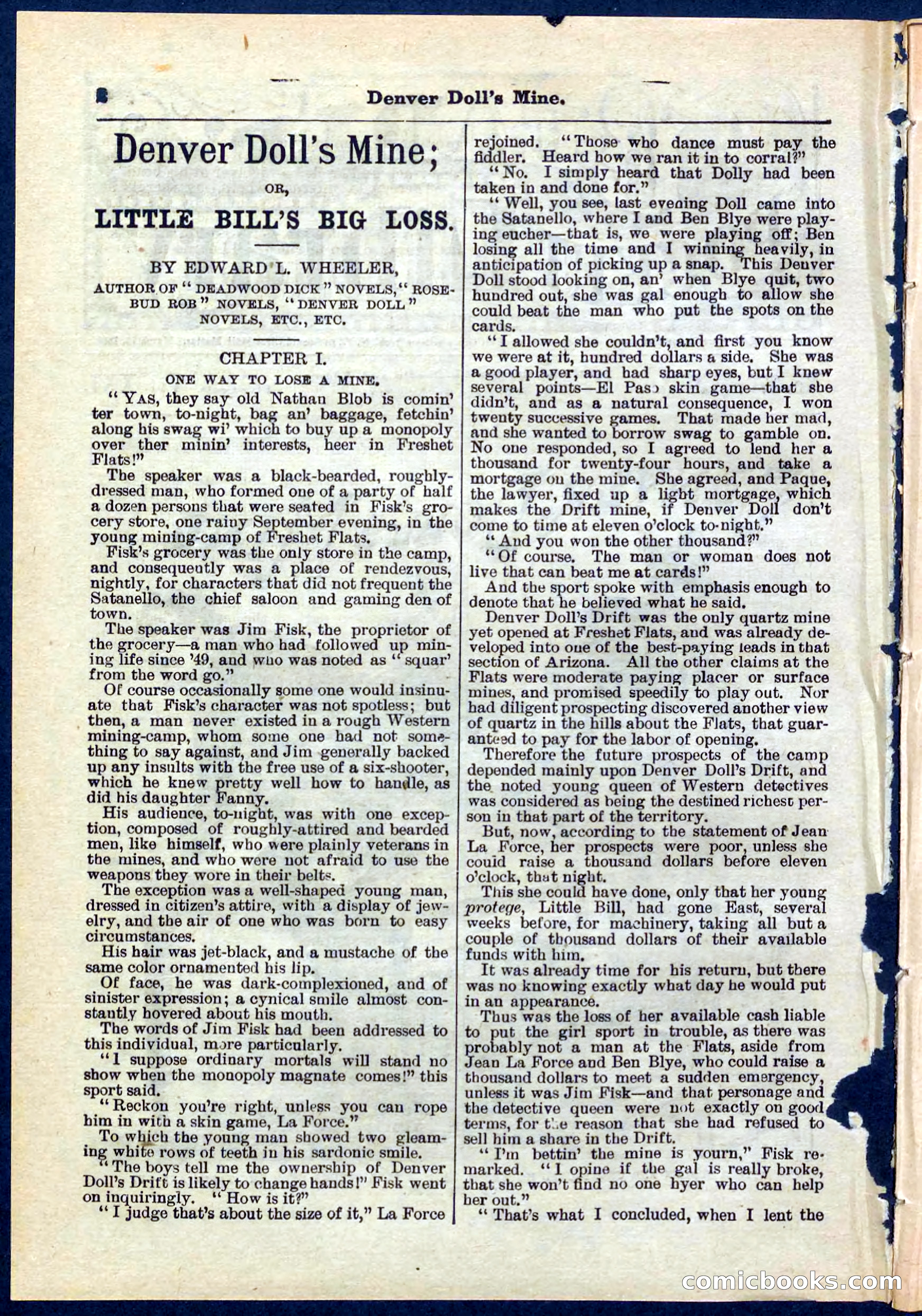 Beadle's Pocket Library No. 270 — page 2 of 32