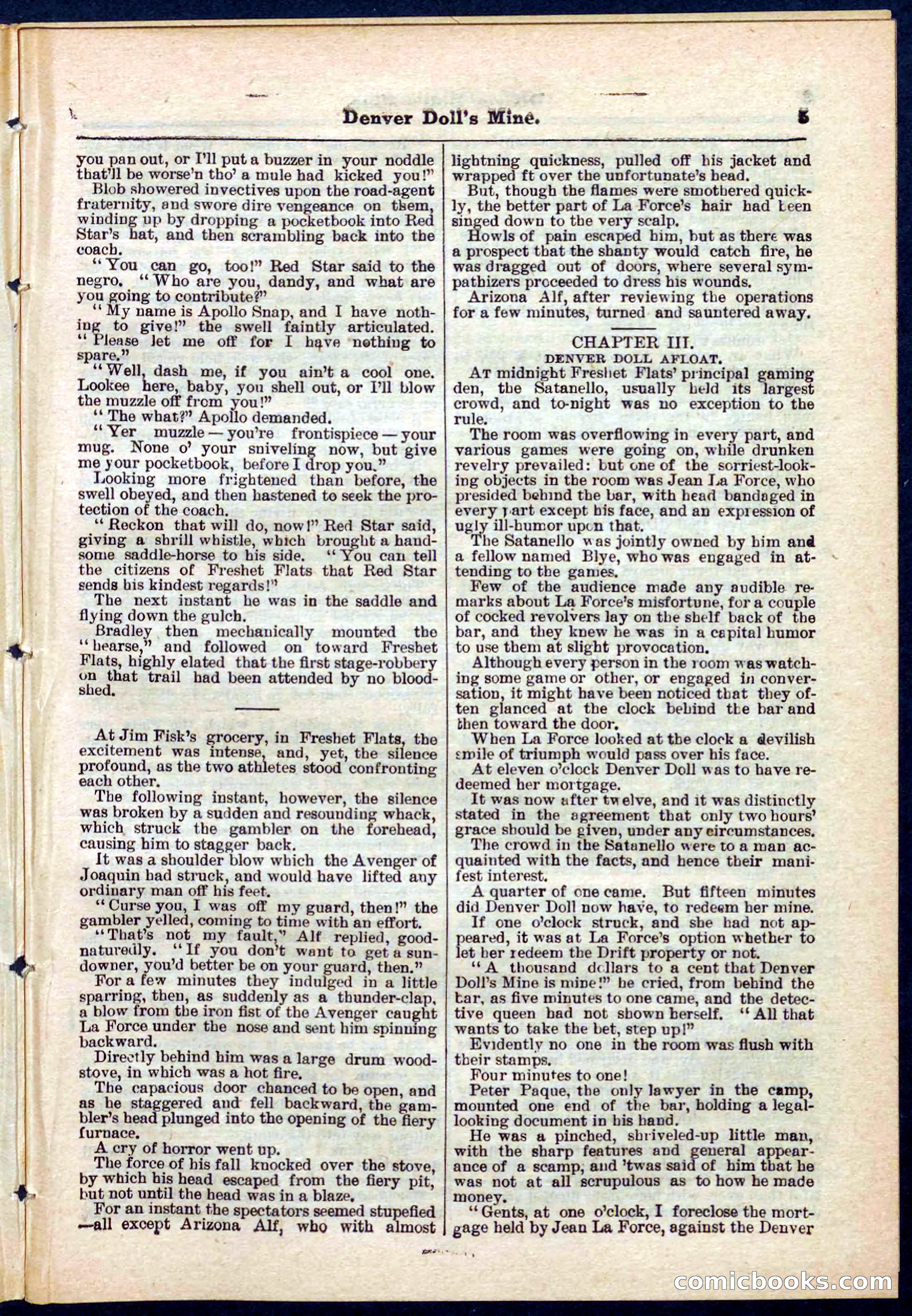 Beadle's Pocket Library No. 270 — page 5 of 32