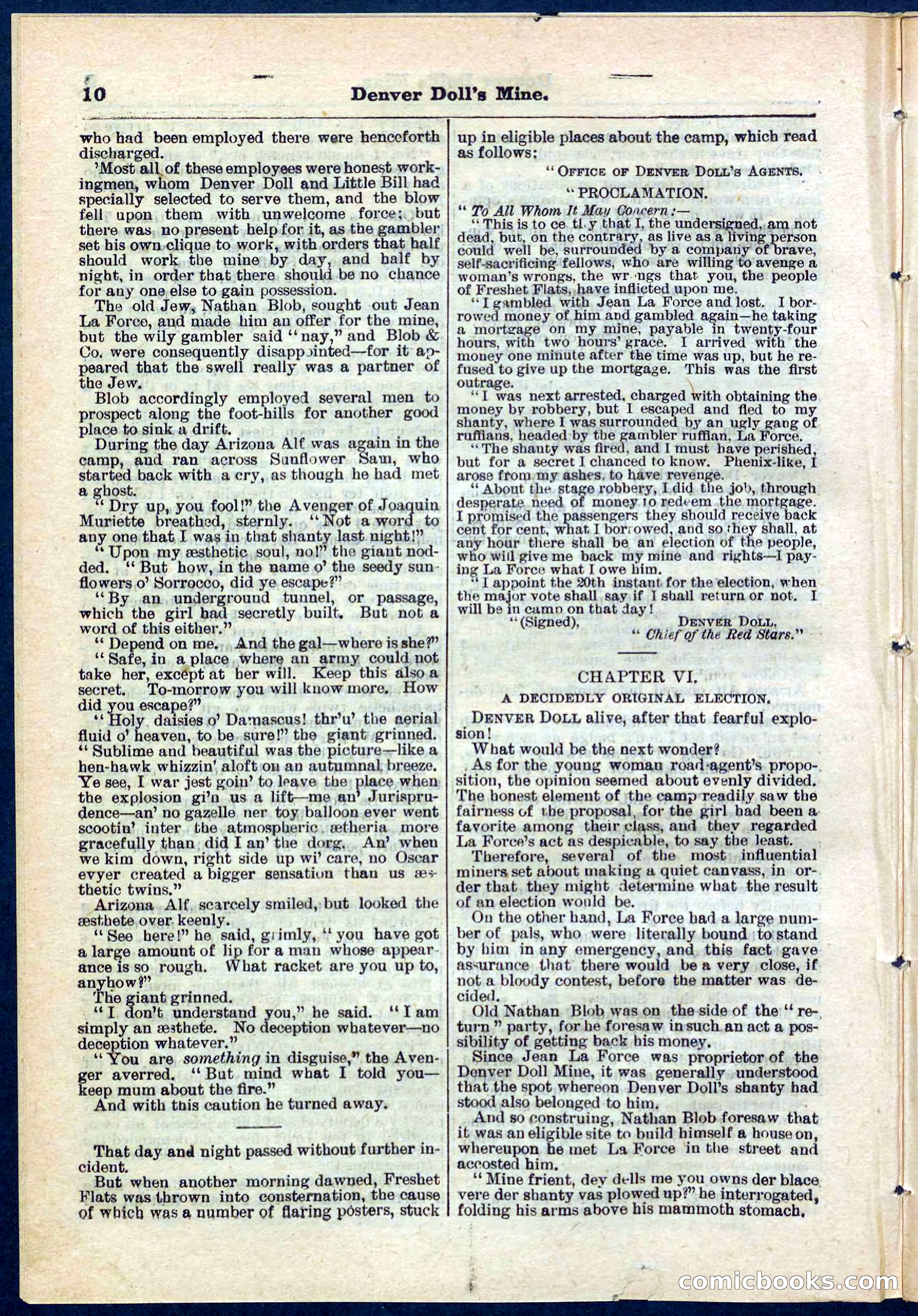 Beadle's Pocket Library No. 270 — page 10 of 32