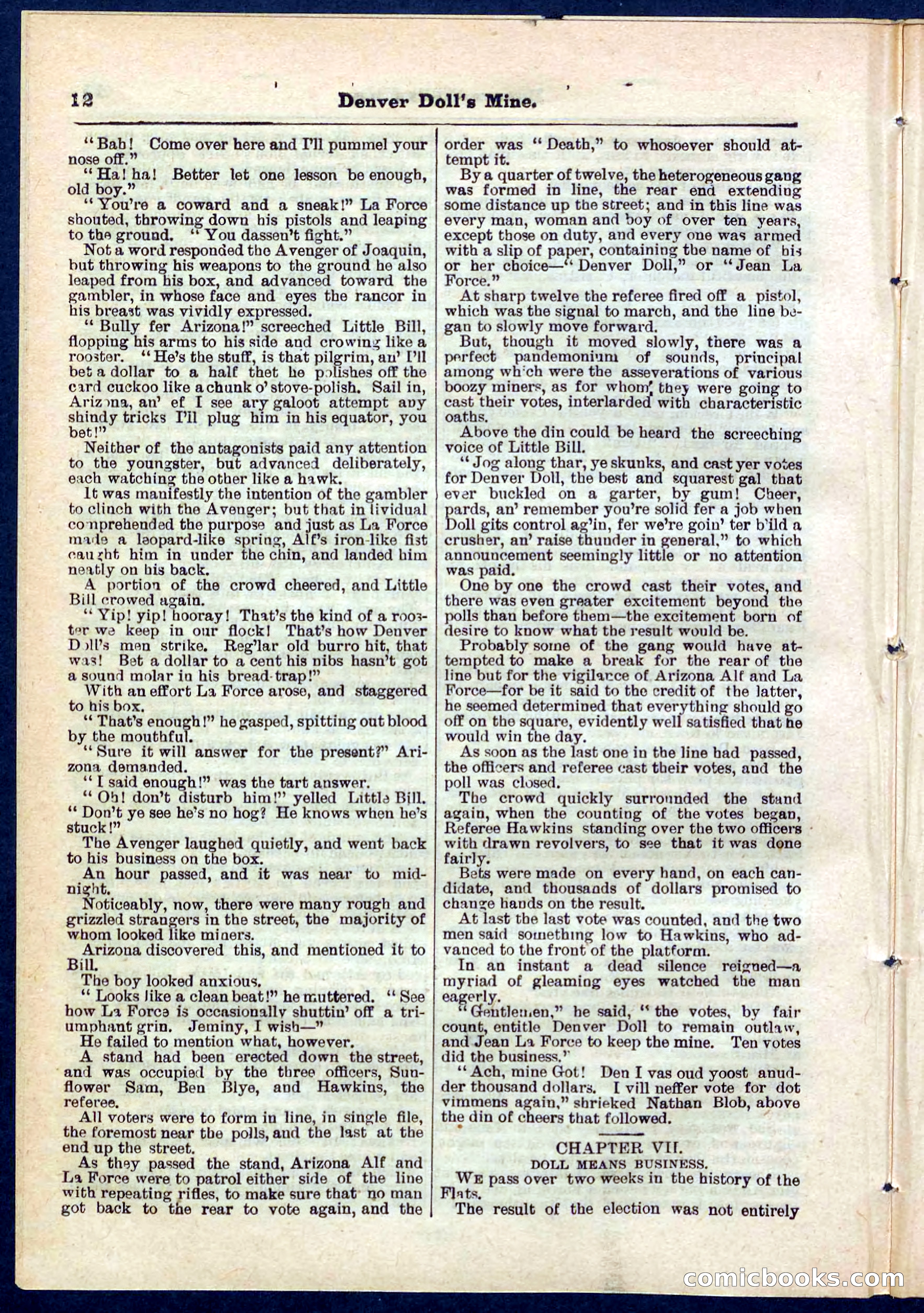 Beadle's Pocket Library No. 270 — page 12 of 32