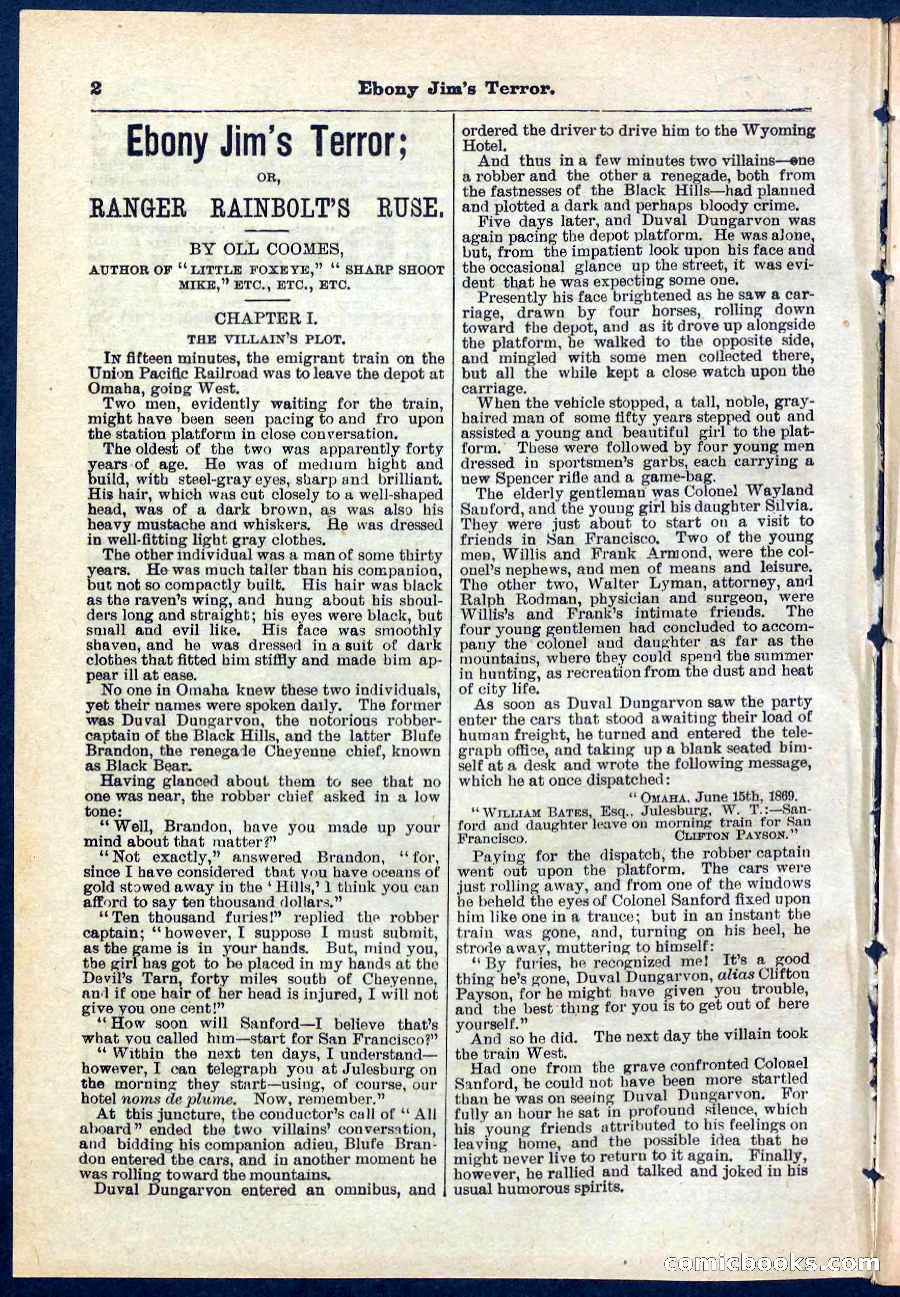 Beadle's Pocket Library No. 271 — page 2 of 48