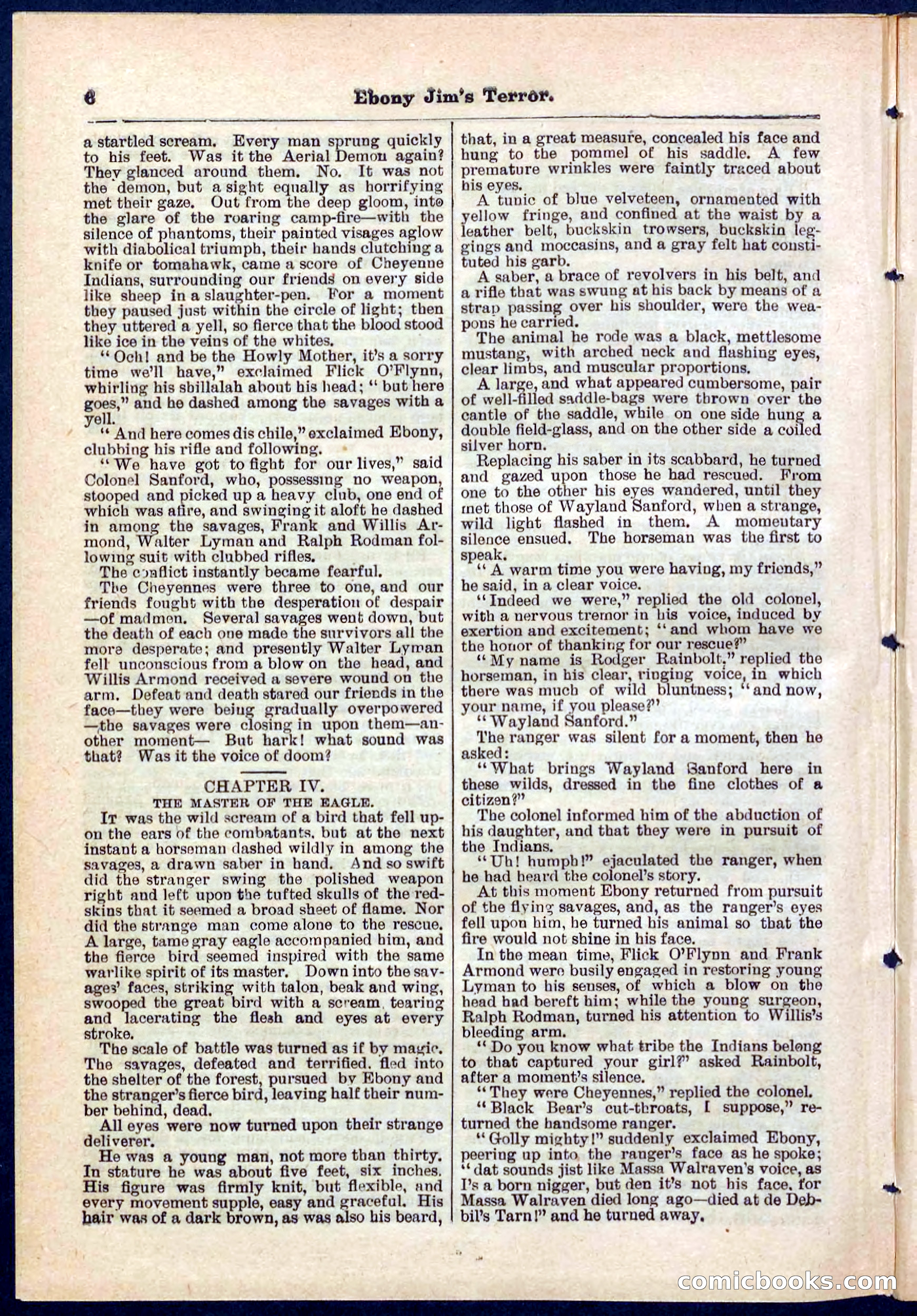 Beadle's Pocket Library No. 271 — page 6 of 48
