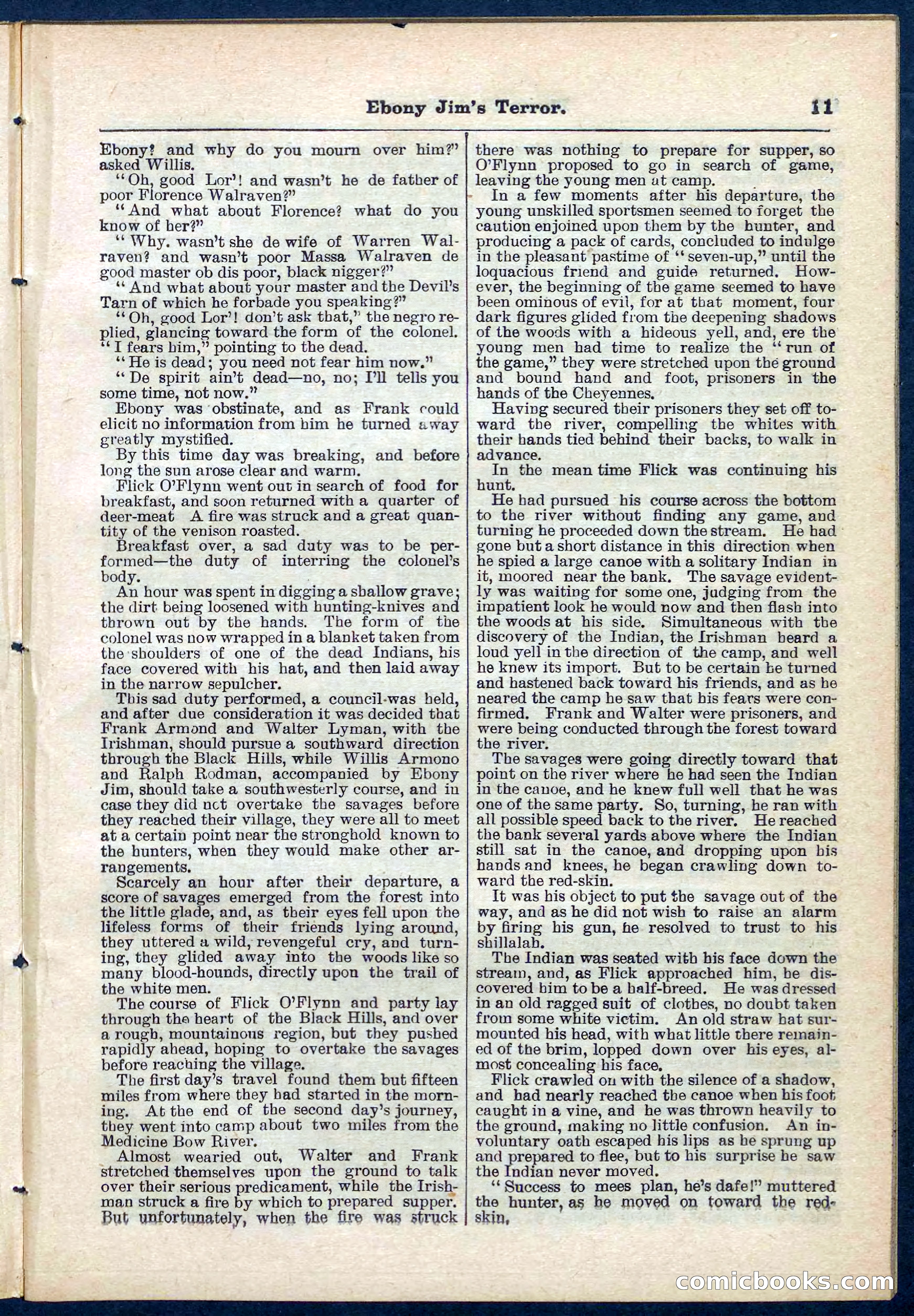 Beadle's Pocket Library No. 271 — page 11 of 48