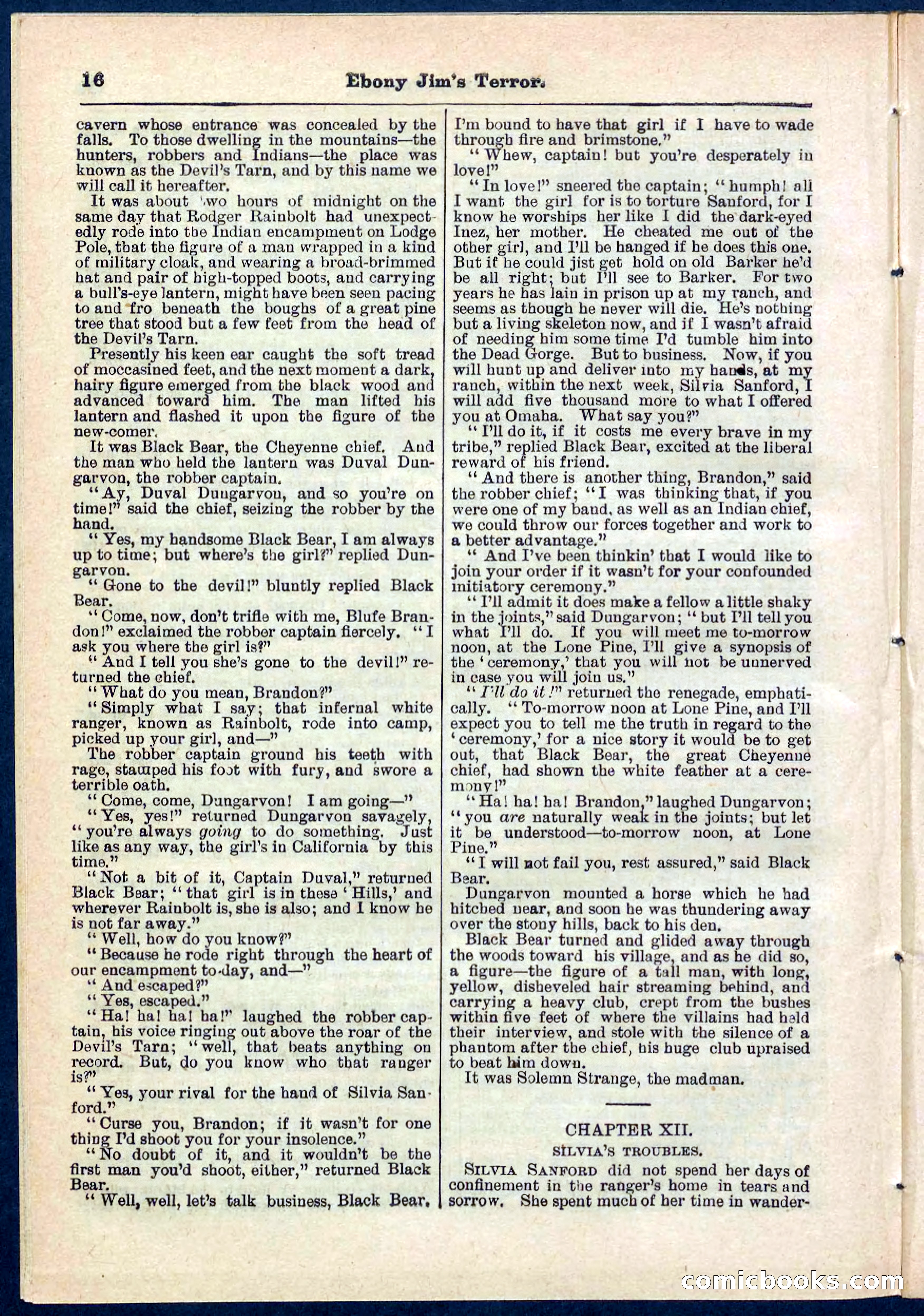Beadle's Pocket Library No. 271 — page 16 of 48