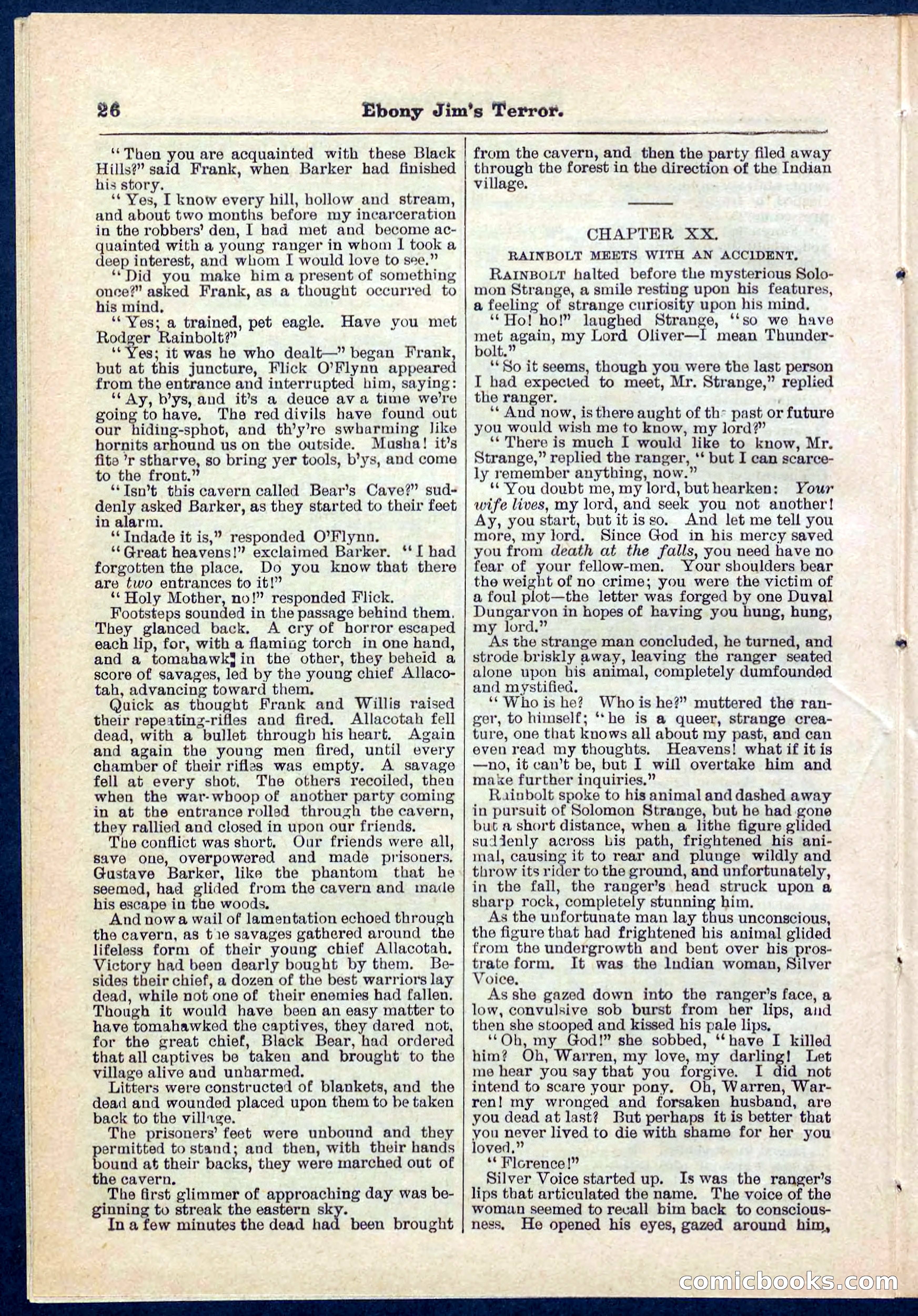 Beadle's Pocket Library No. 271 — page 26 of 48