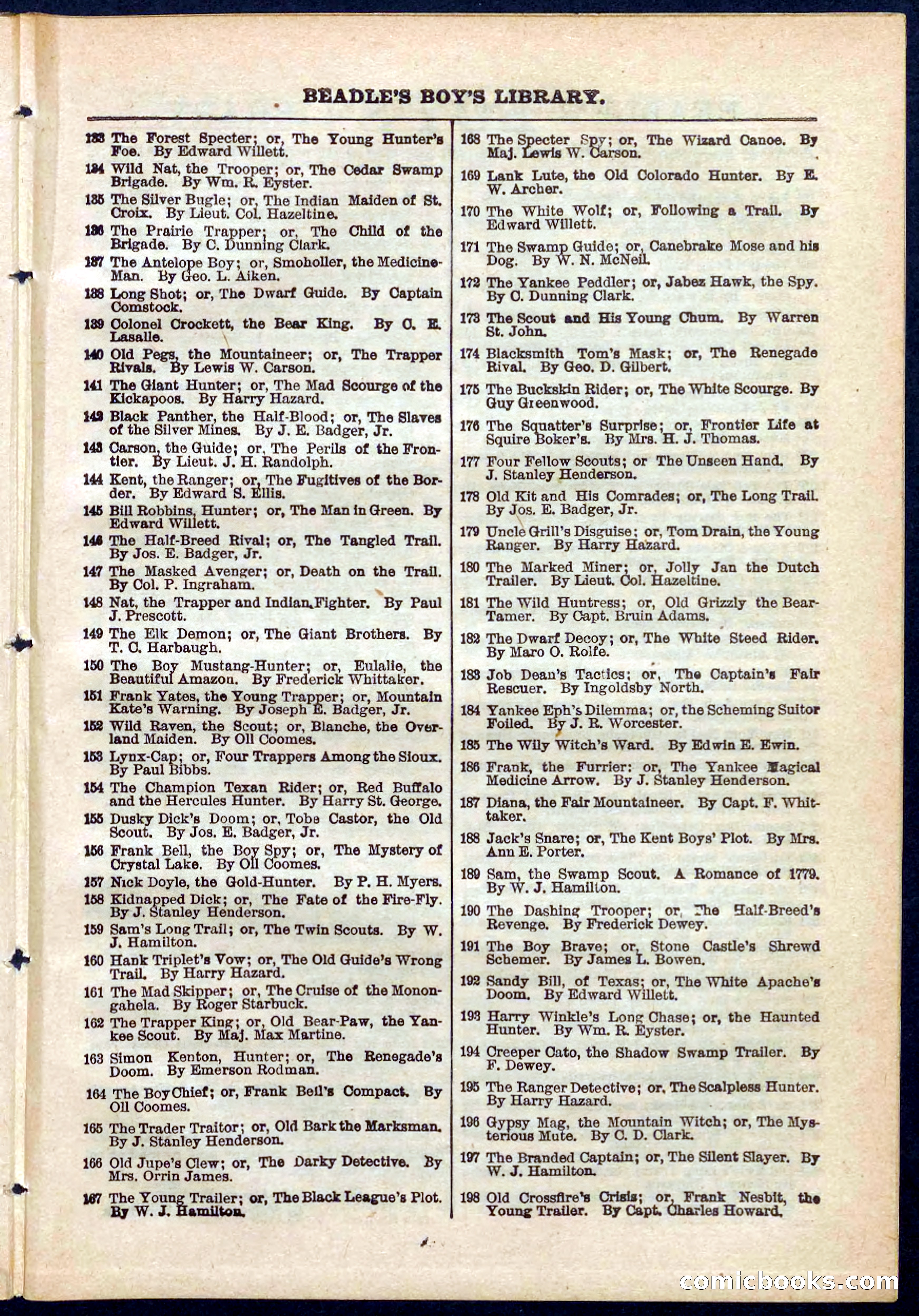 Beadle's Pocket Library No. 271 — page 43 of 48