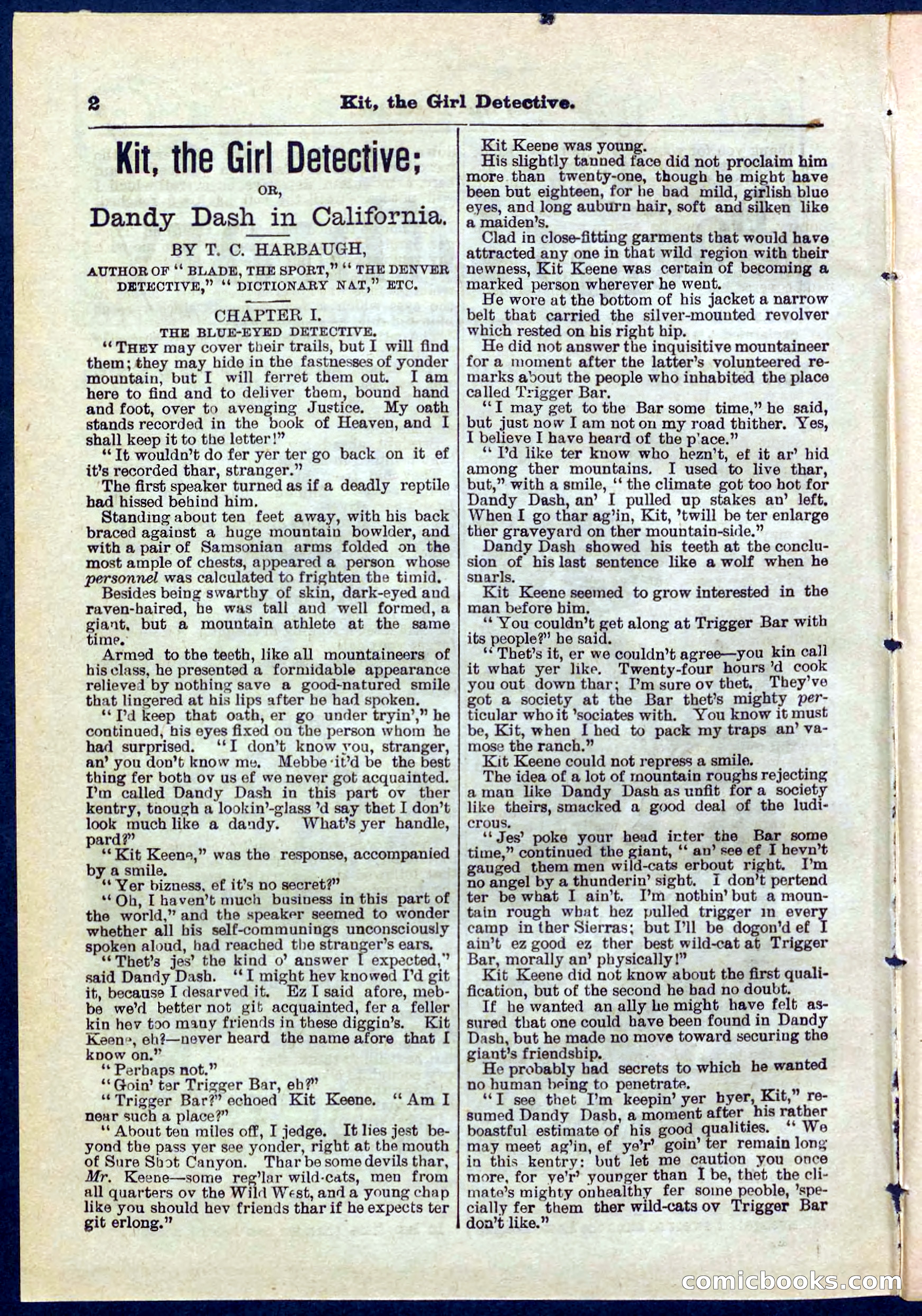 Beadle's Pocket Library No. 272 — page 2 of 32