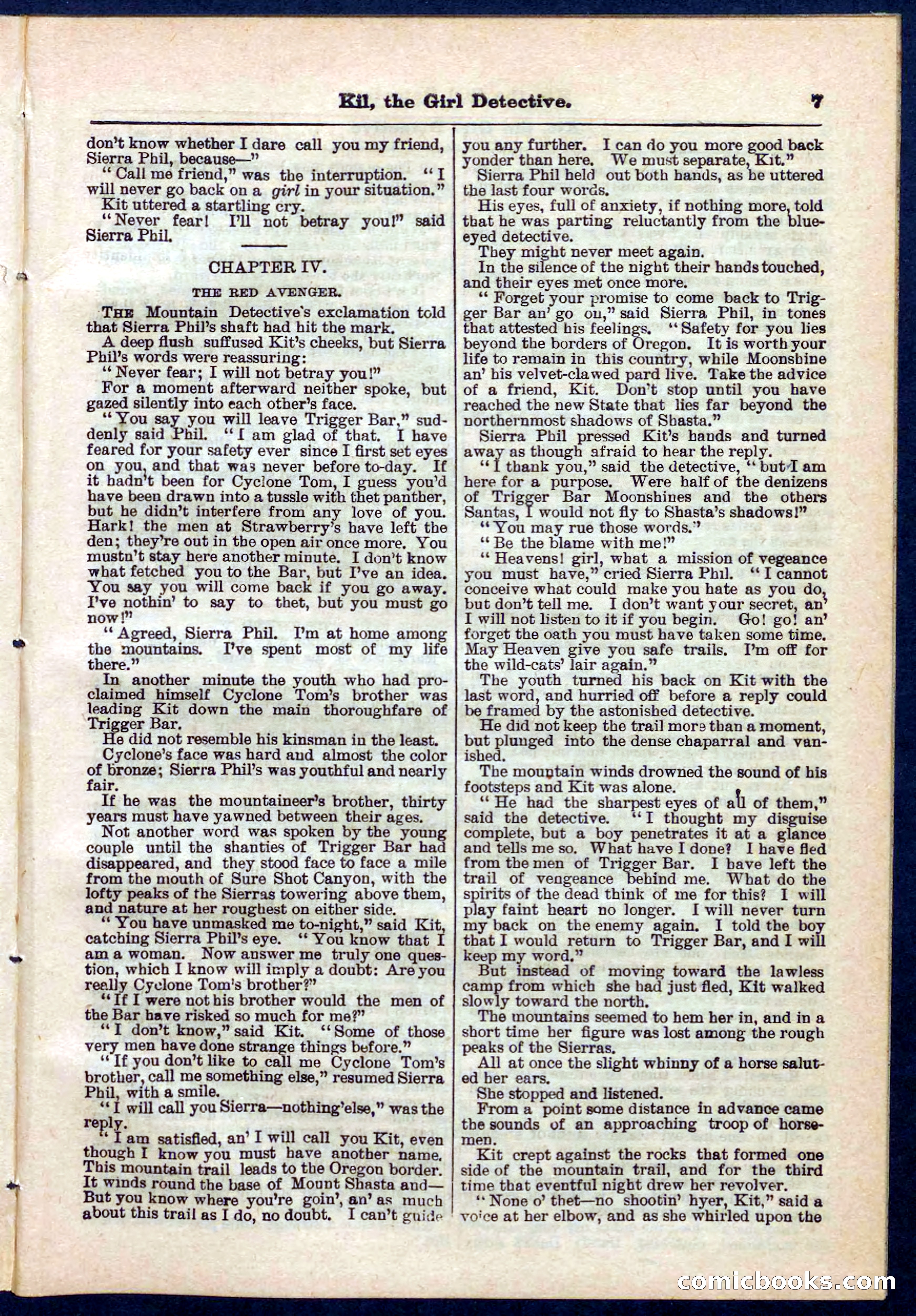 Beadle's Pocket Library No. 272 — page 7 of 32