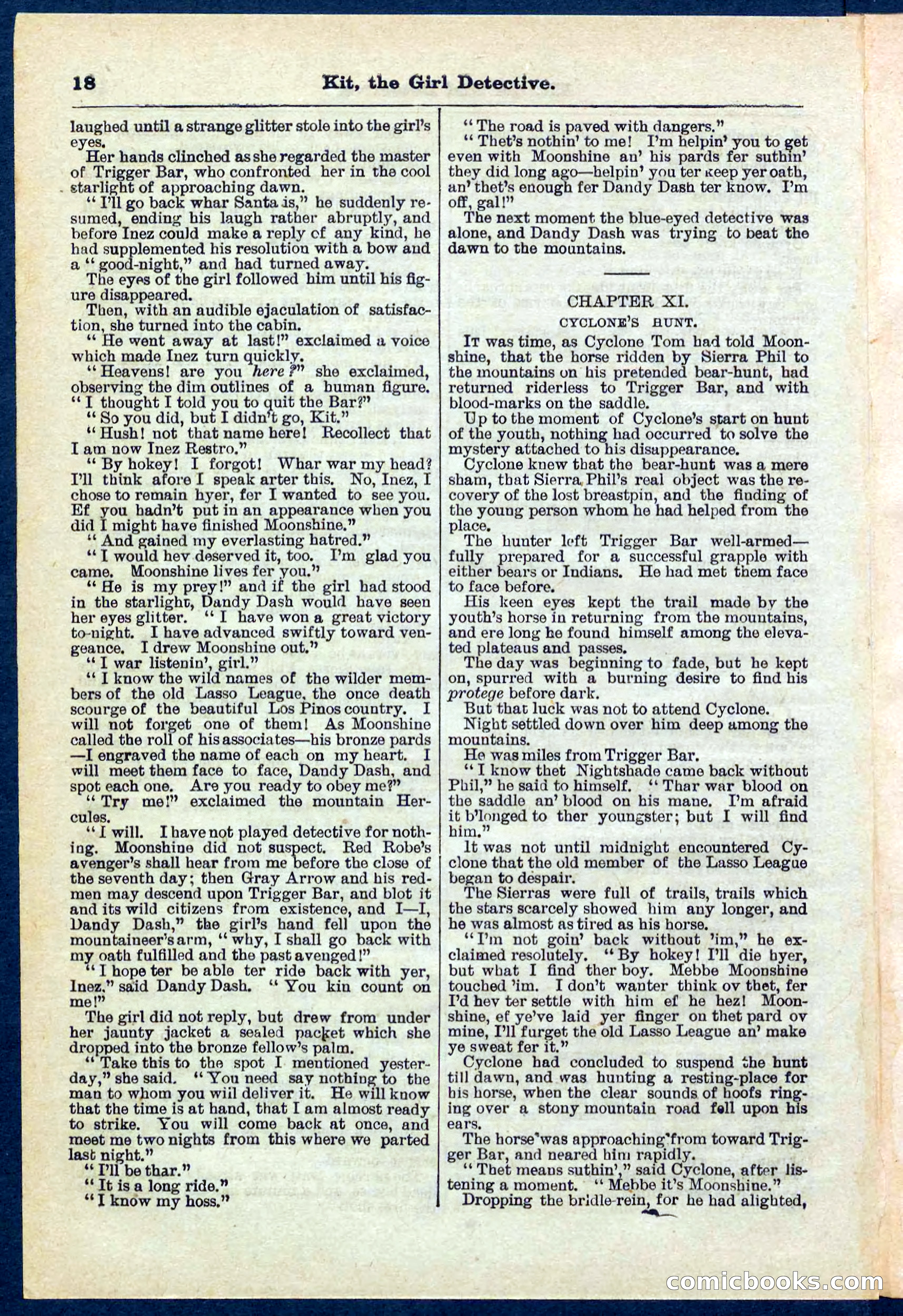 Beadle's Pocket Library No. 272 — page 18 of 32